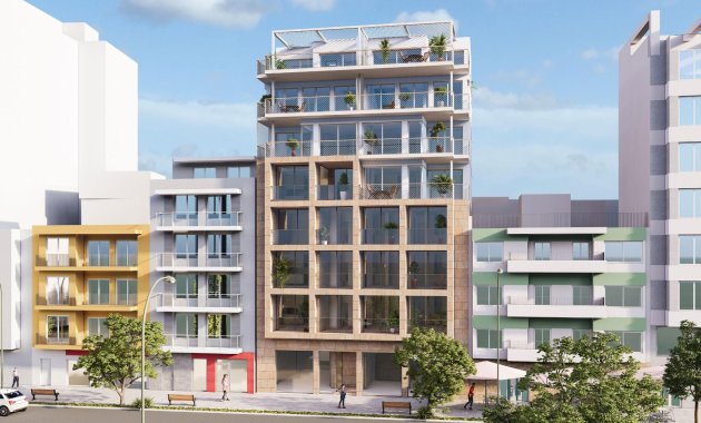 Appartement  - Nieuwbouw Woningen - Villajoyosa - Pueblo