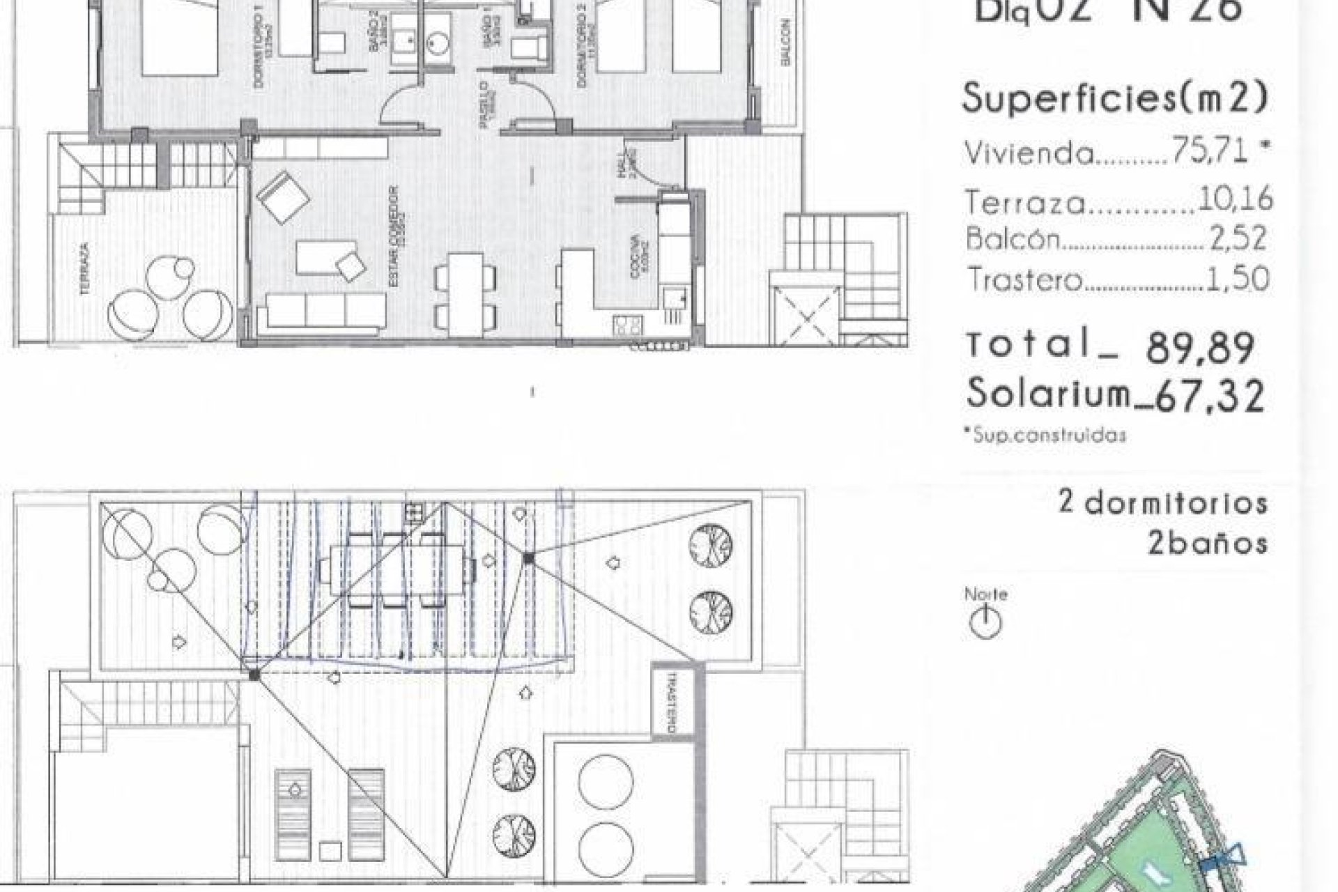 Bestaande woning  - Bungalow  bovenverdieping - Guardamar del Segura - EL RASO