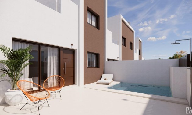Maison de ville - Nouvelle construction - Pilar de la Horadada - Barrio los Segundas