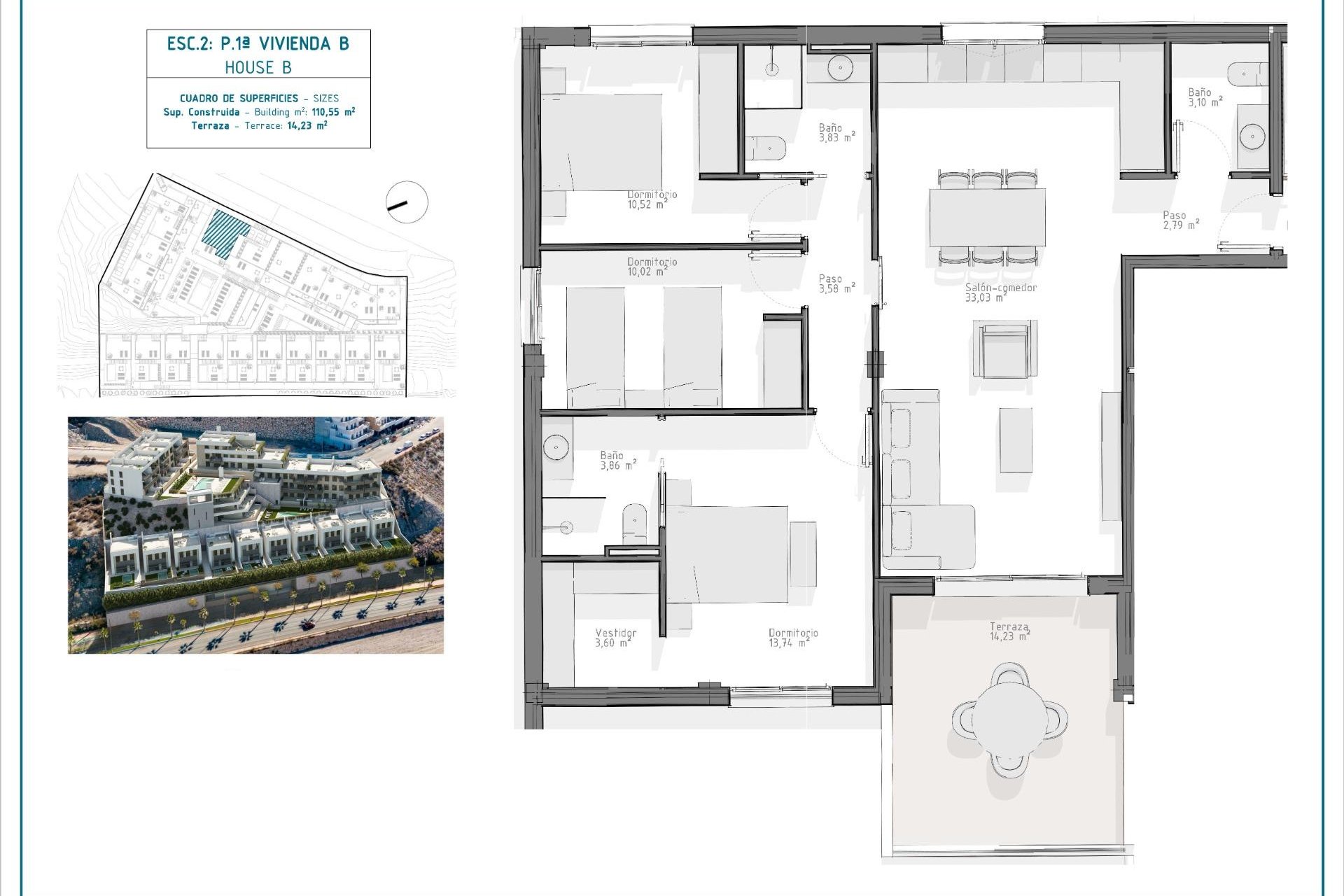 New Build - Apartment - Águilas - Playa del Hornillo