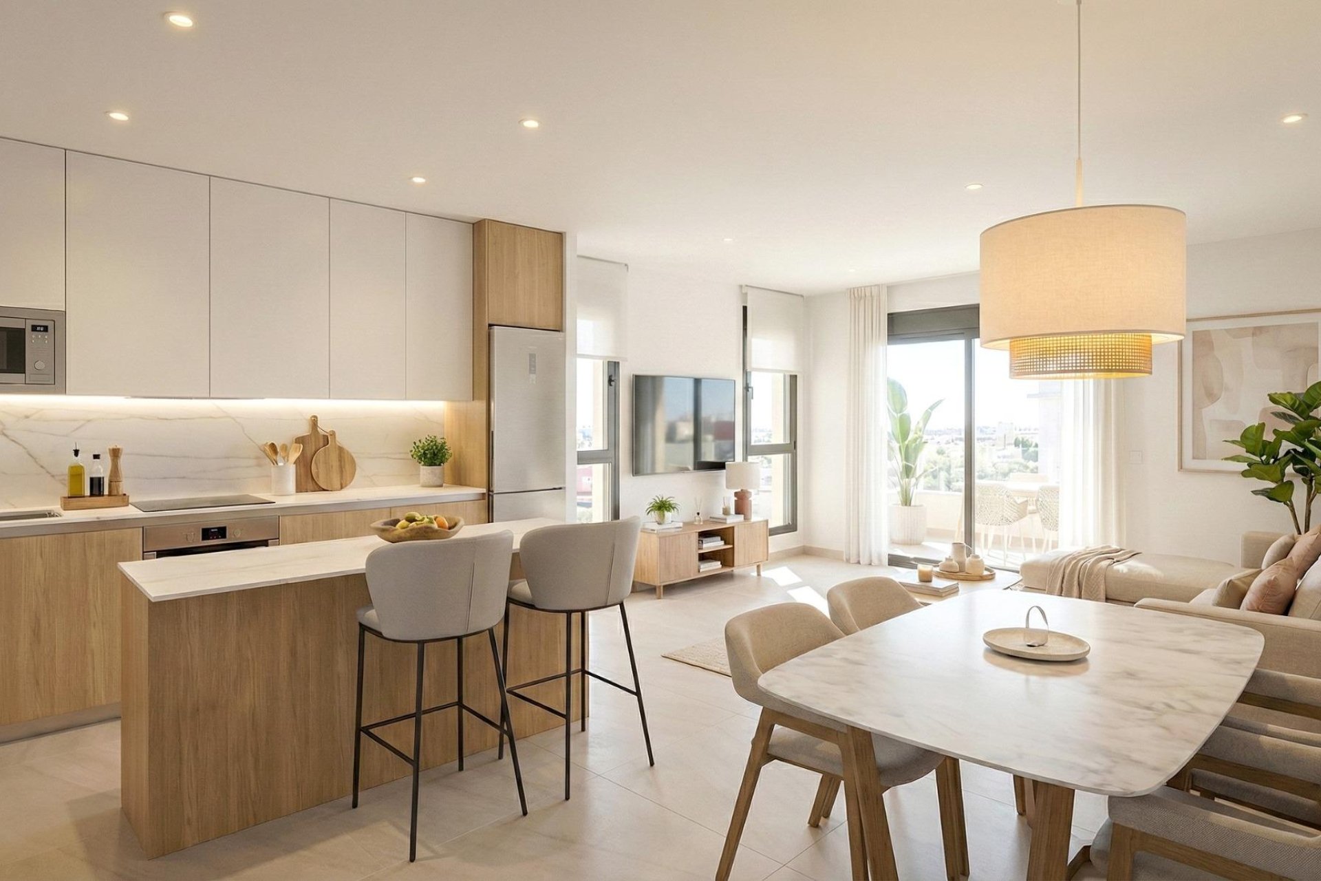 New Build - Apartment  - Benijofar - Pueblo