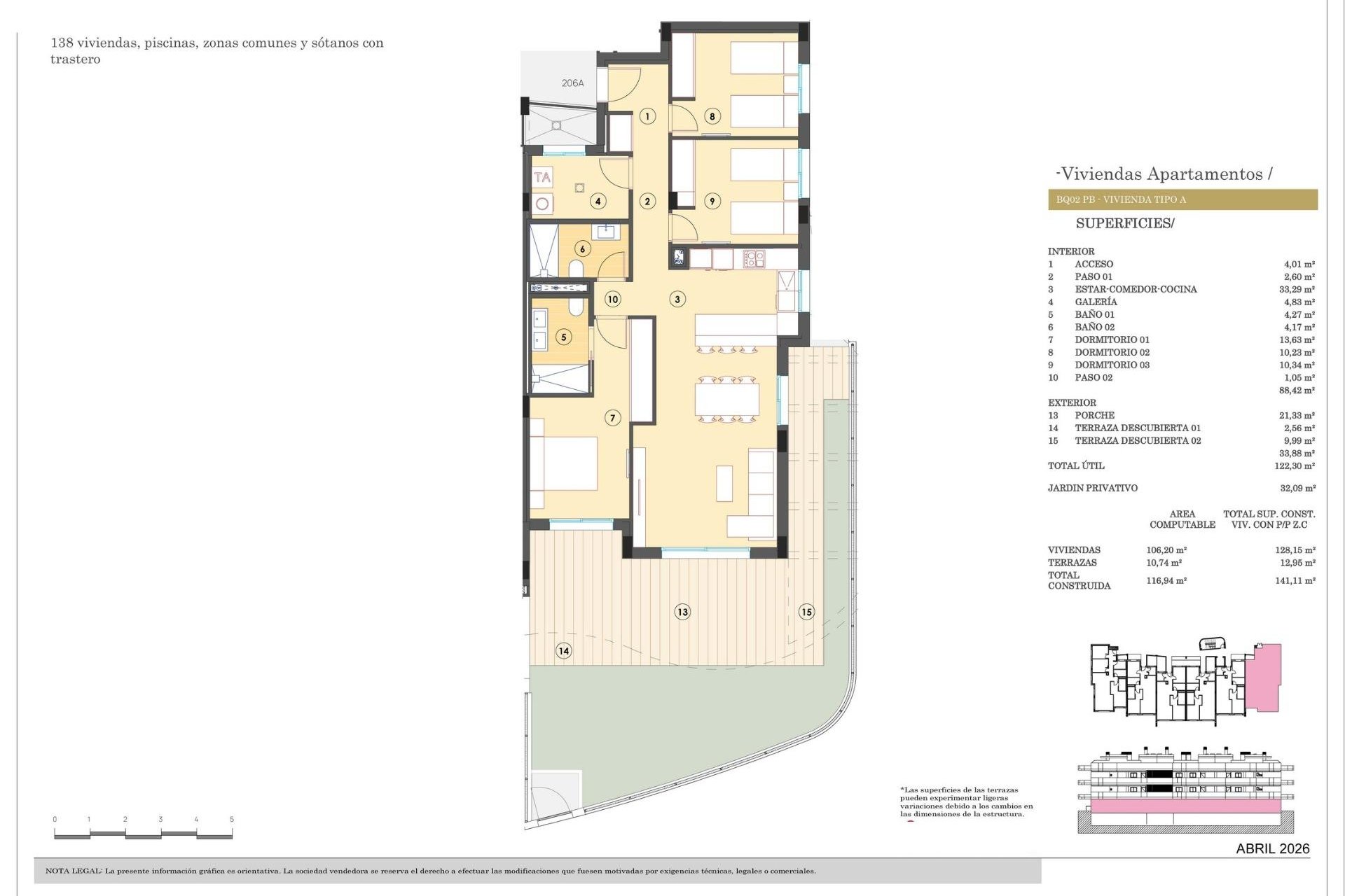 New Build - Apartment  - Finestrat - Campana Garden