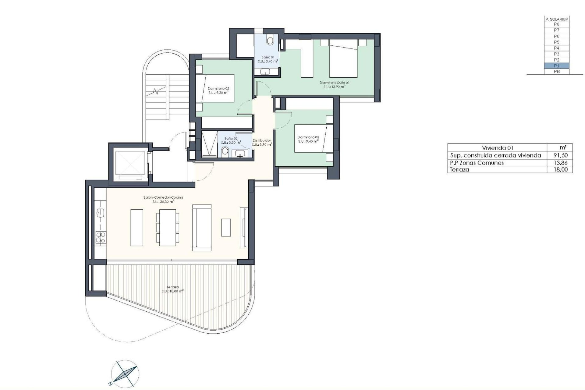 New Build - Apartment  - Guardamar del Segura - Avenida del puerto
