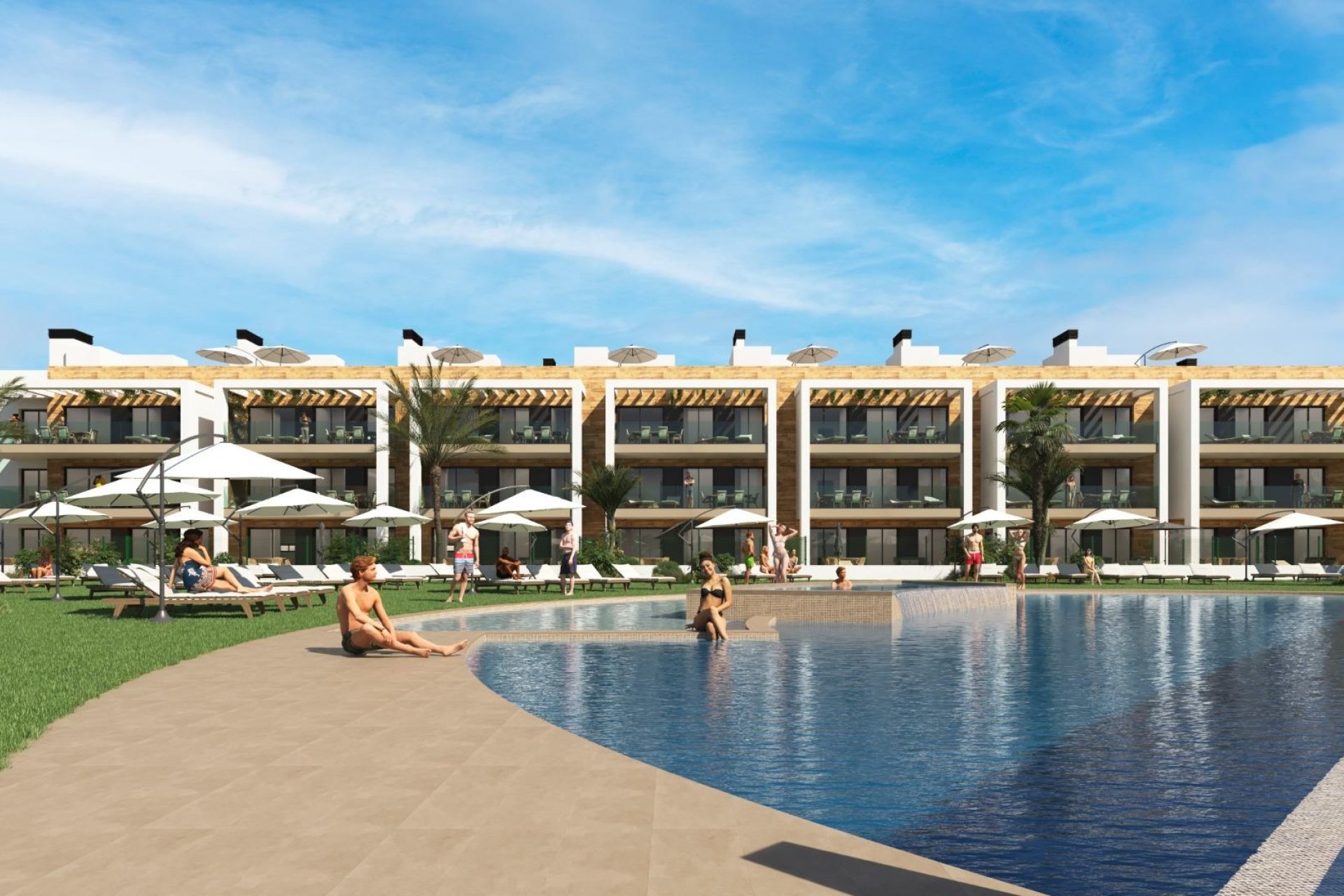 New Build - Apartment - Los Alcázares - La Serena Golf