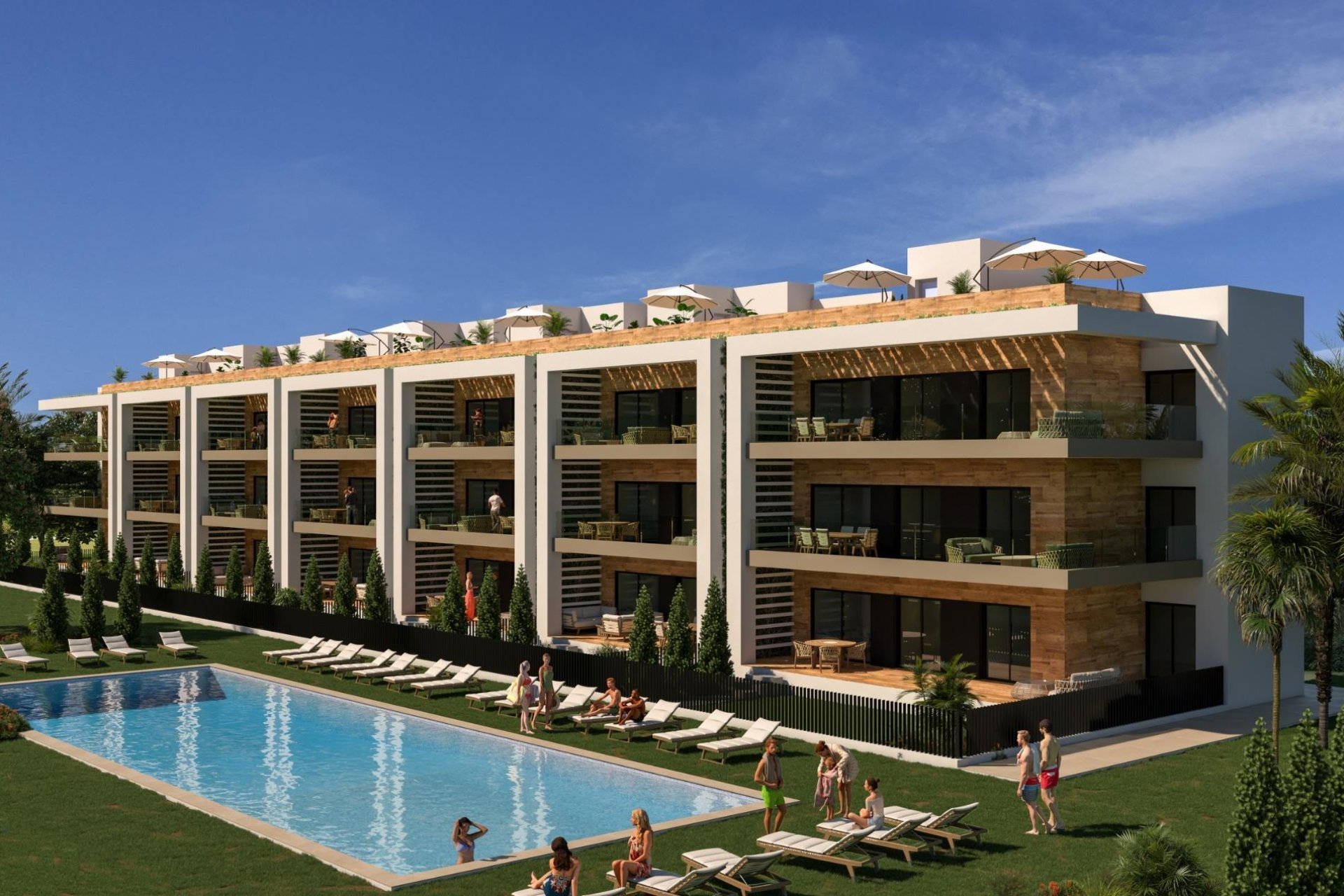 New Build - Apartment - Los Alcázares - La Serena Golf