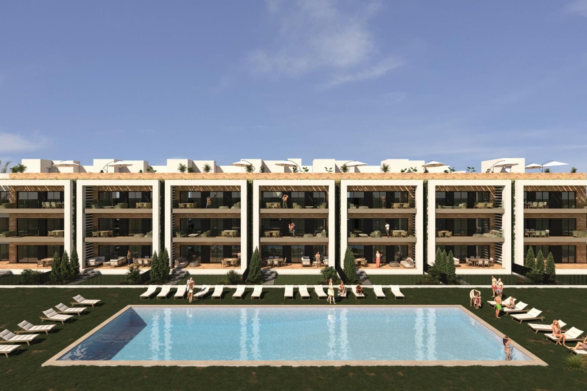 New Build - Apartment - Los Alcázares - La Serena Golf