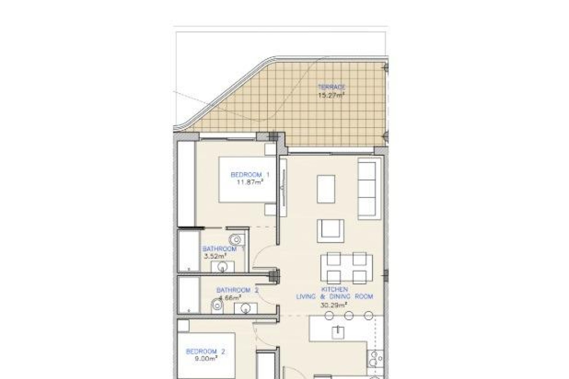 New Build - Apartment  - Los Alcázares - Serena Golf