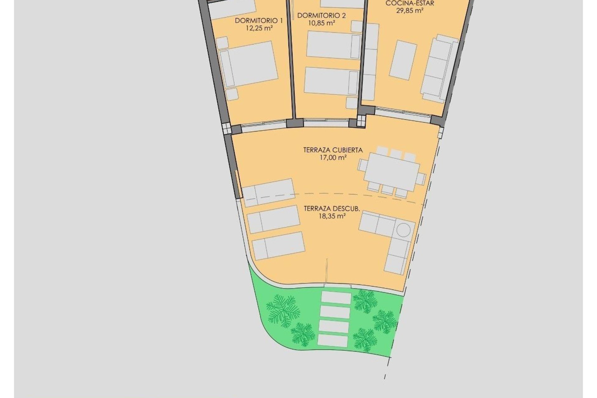 New Build - Apartment  - Los Alcázares - Serena Golf