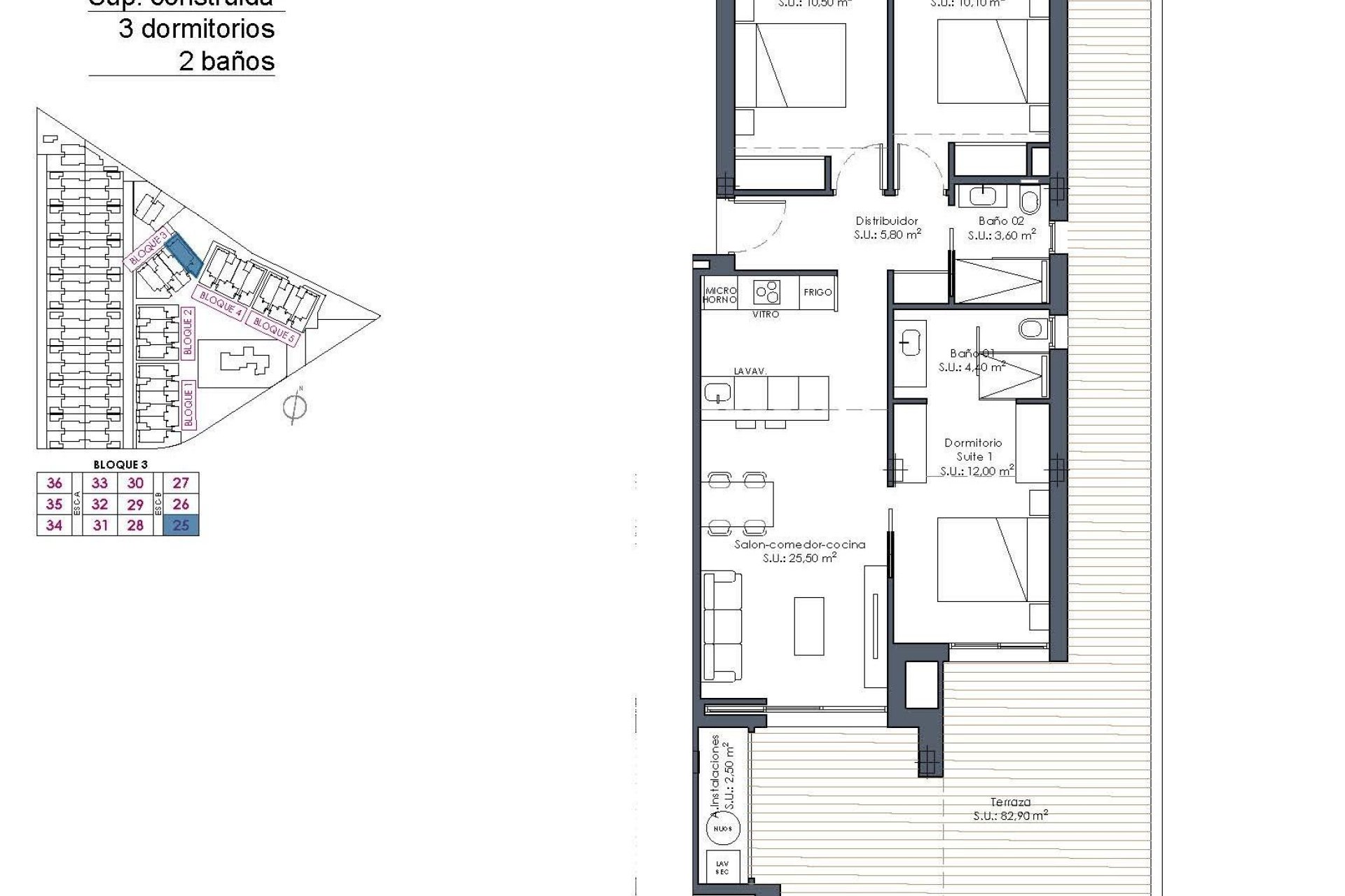 New Build - Apartment  - Los Alcázares - Serena Golf