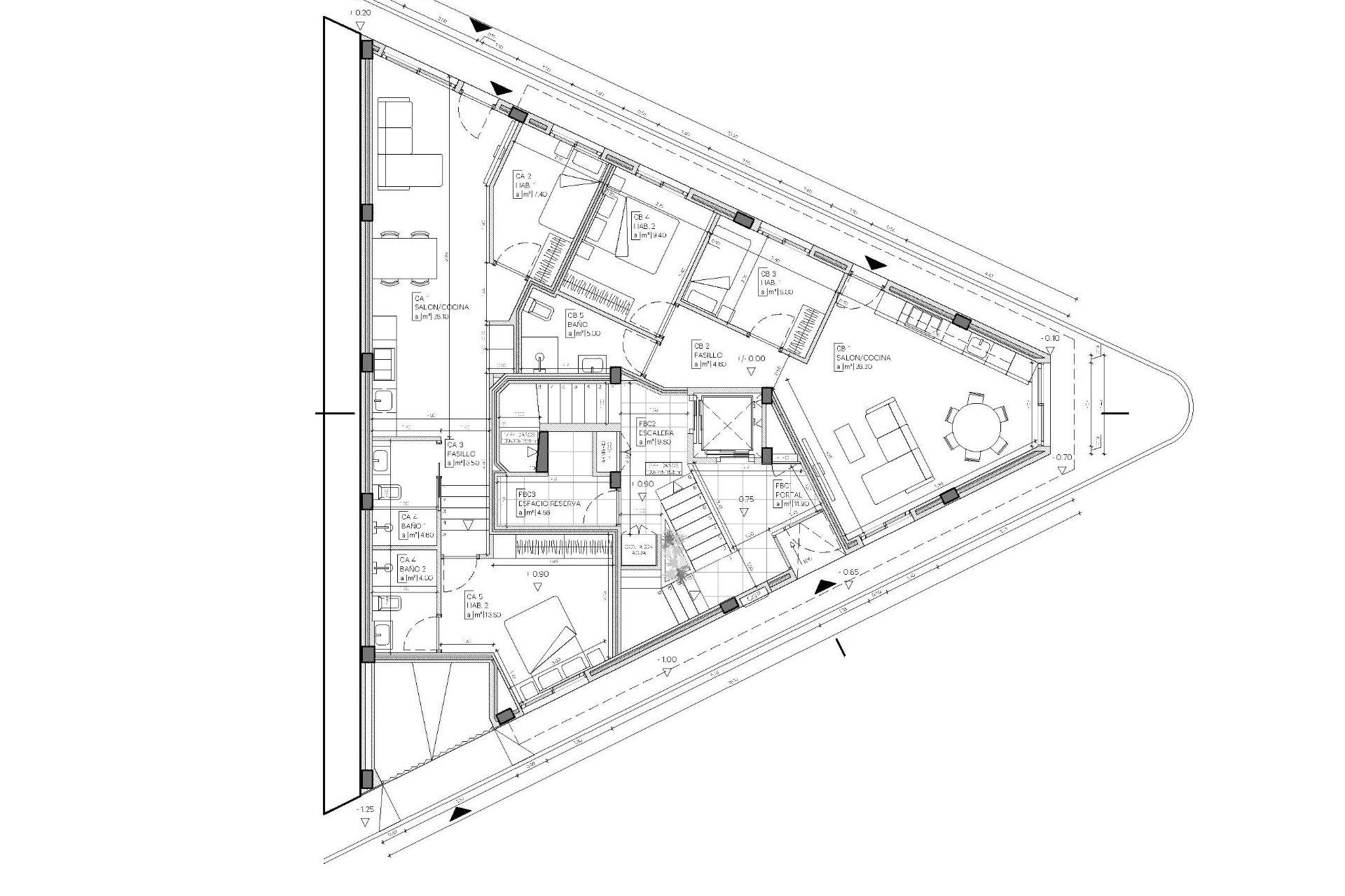 New Build - Apartment  - Mazarron - pueblo