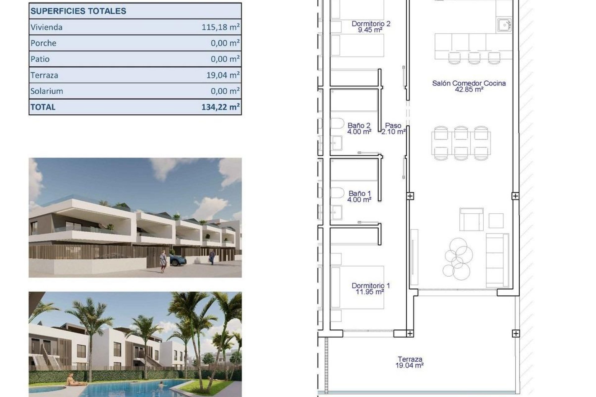 New Build - Apartment  - Pilar de la Horadada - pueblo