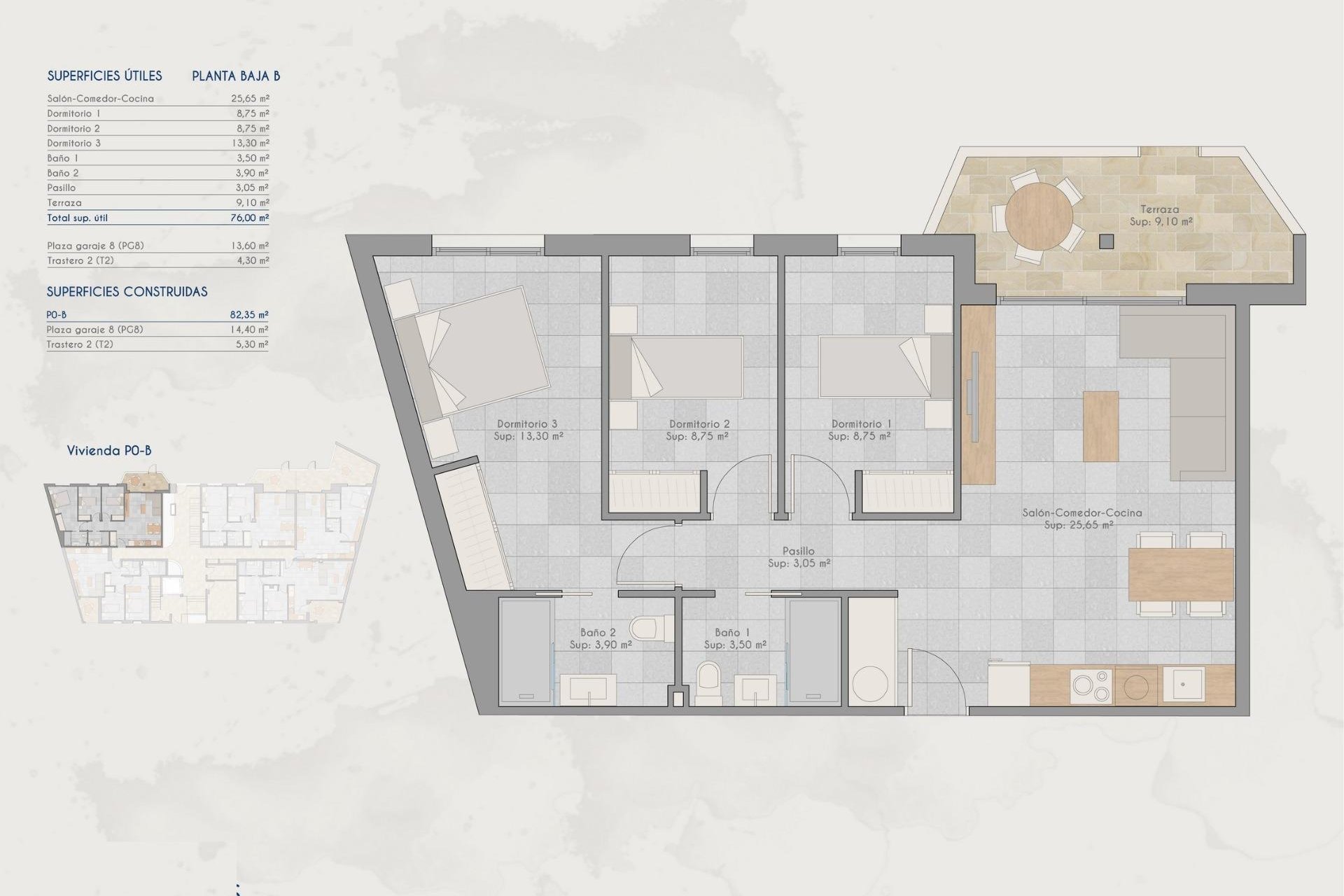 New Build - Apartment  - San Pedro del Pinatar - Lo Pagan