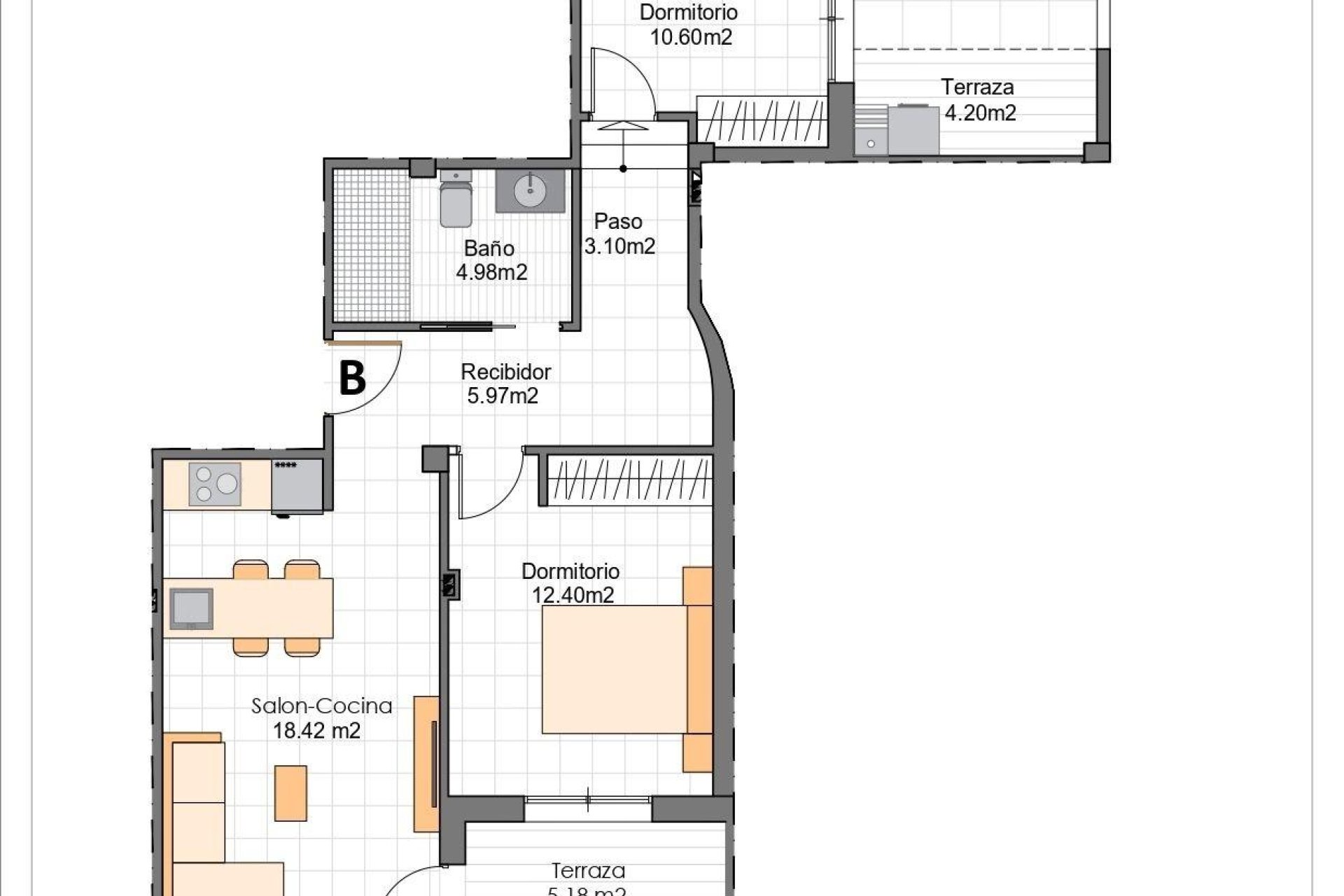 New Build - Apartment  - San Pedro del Pinatar - Lo Pagan