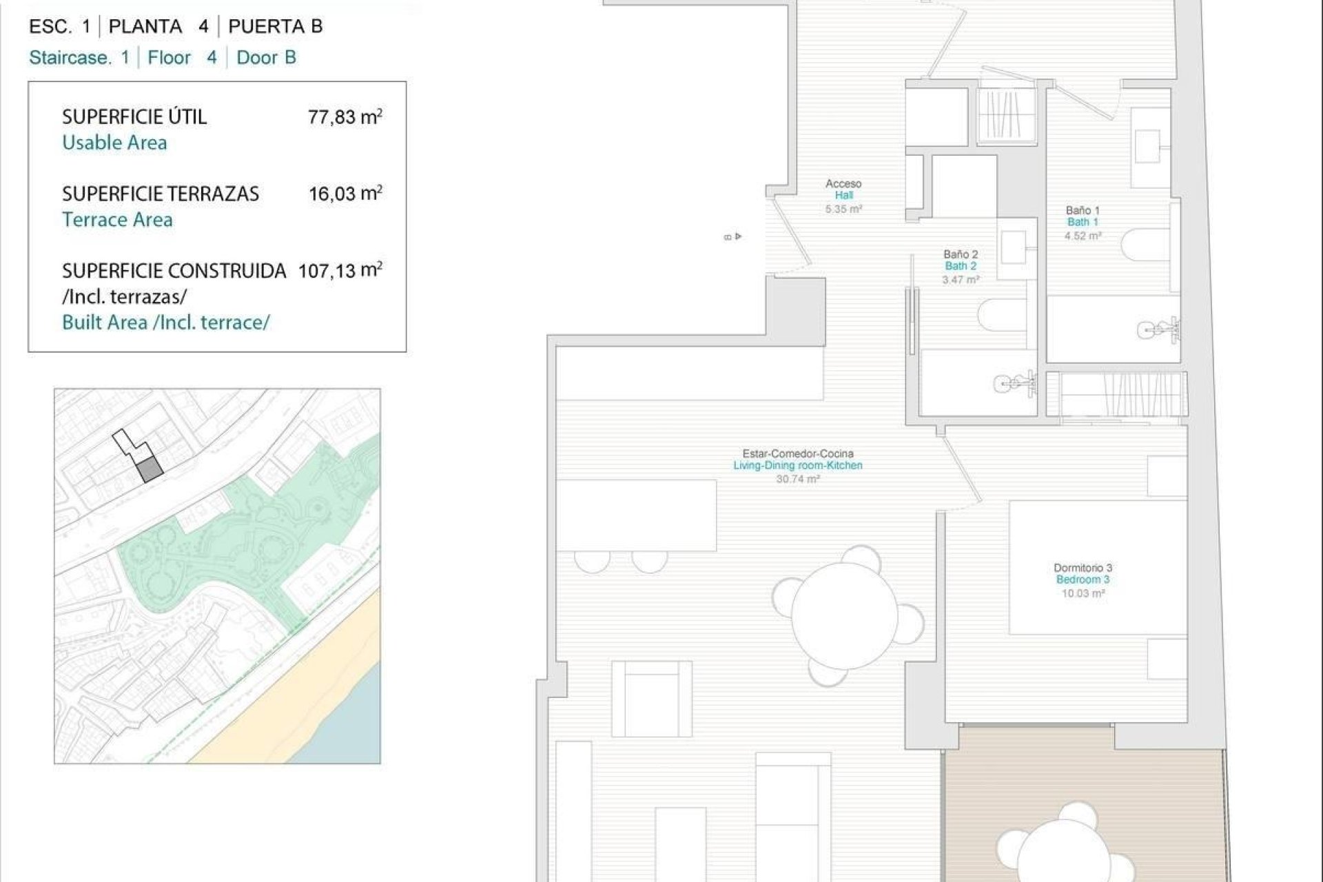 New Build - Apartment  - Villajoyosa - Pueblo