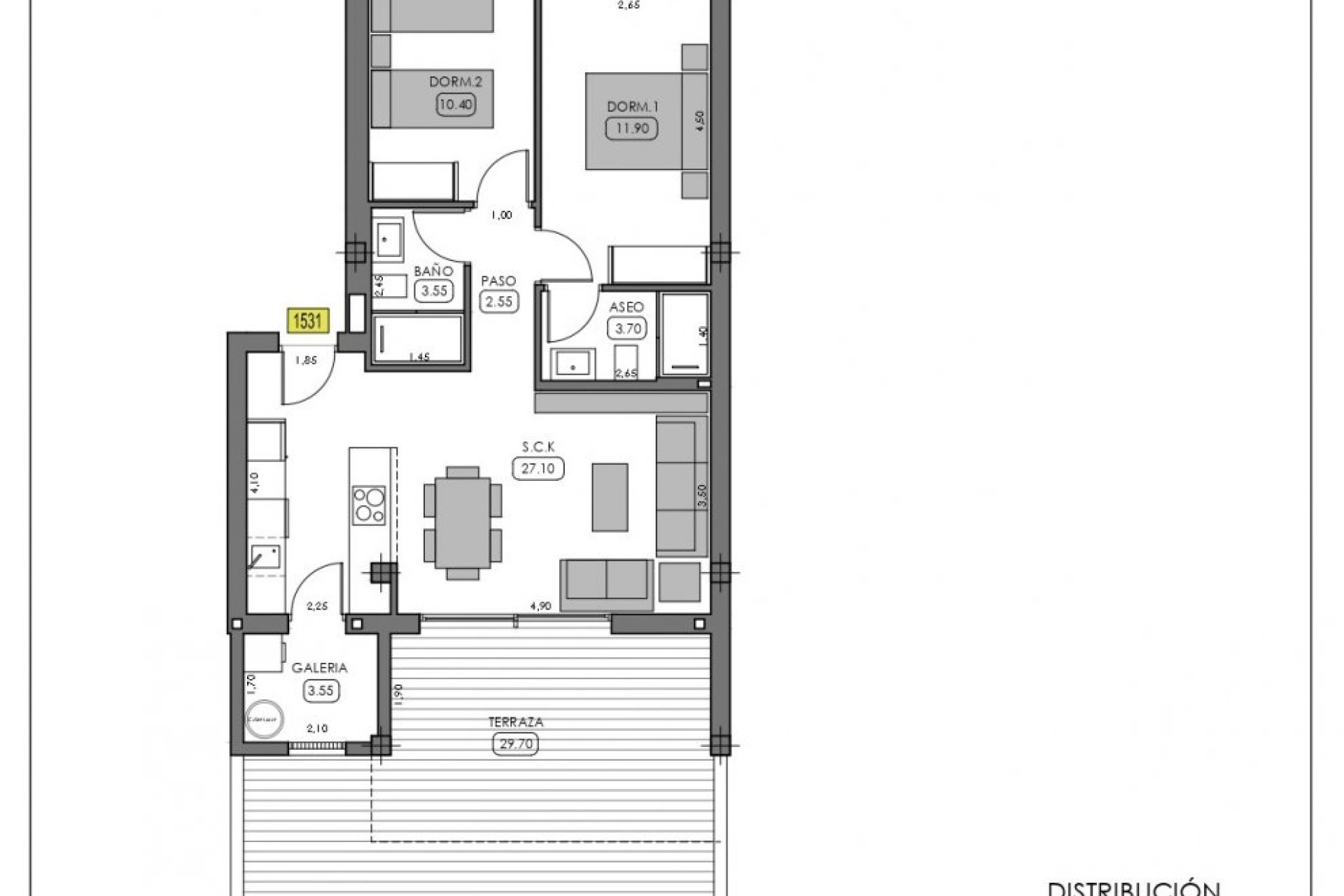 New Build - Bungalow - Algorfa - La Finca Golf