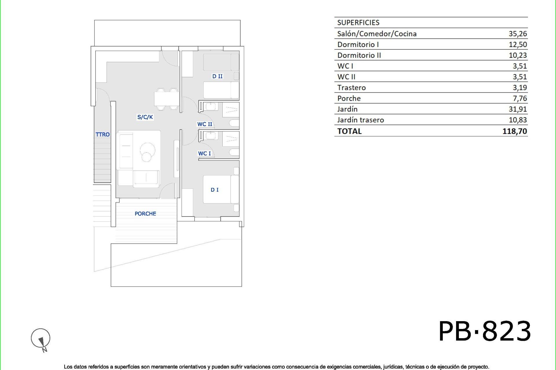 New Build - Bungalow - San Miguel de Salinas - Pueblo