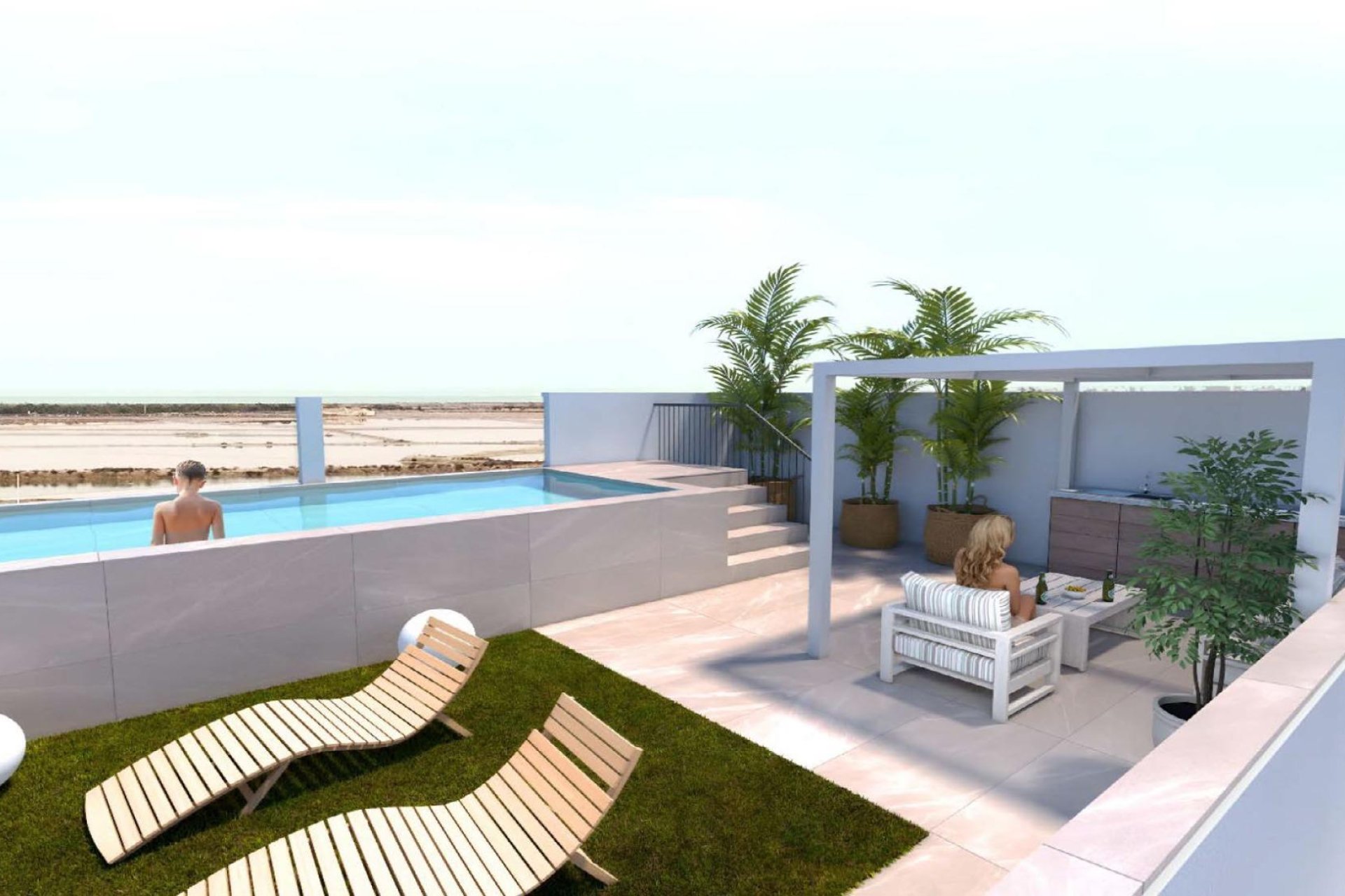 New Build - Bungalow - San Pedro del Pinatar - Lo Pagan