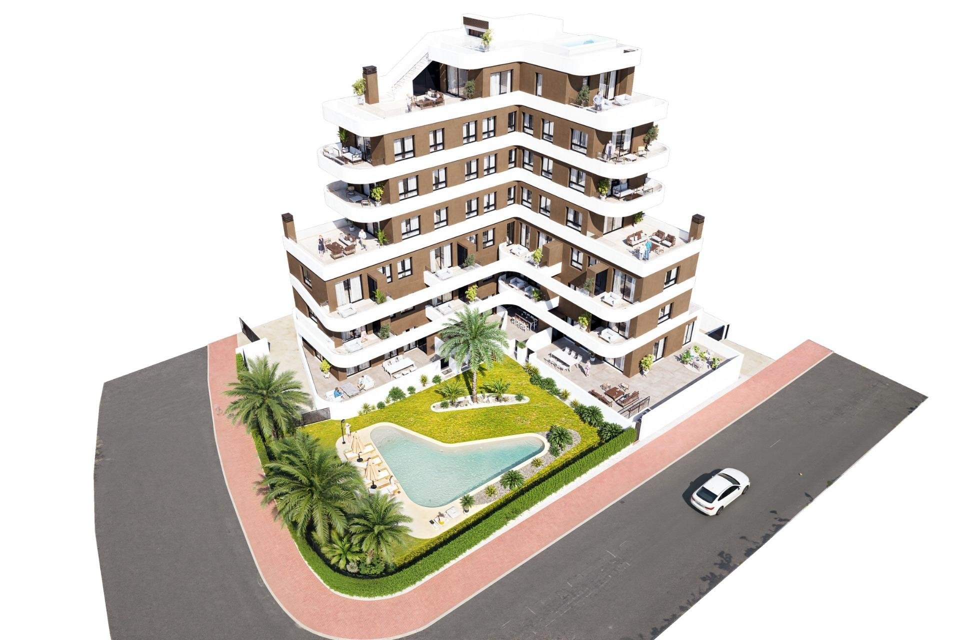 New Build - Ground floor apartment - Guardamar del Segura - Camino del Puerto