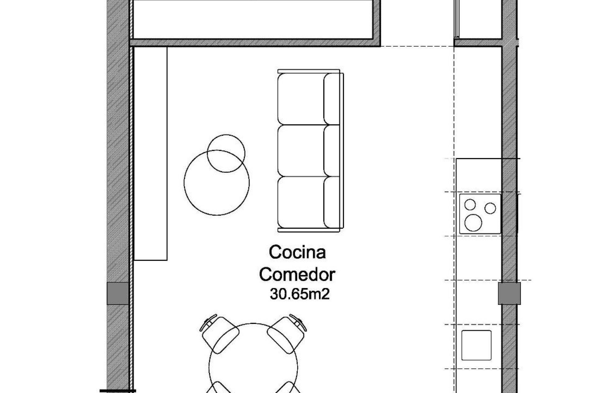 New Build - Ground floor apartment - Torrevieja - Playa Los Naufragos