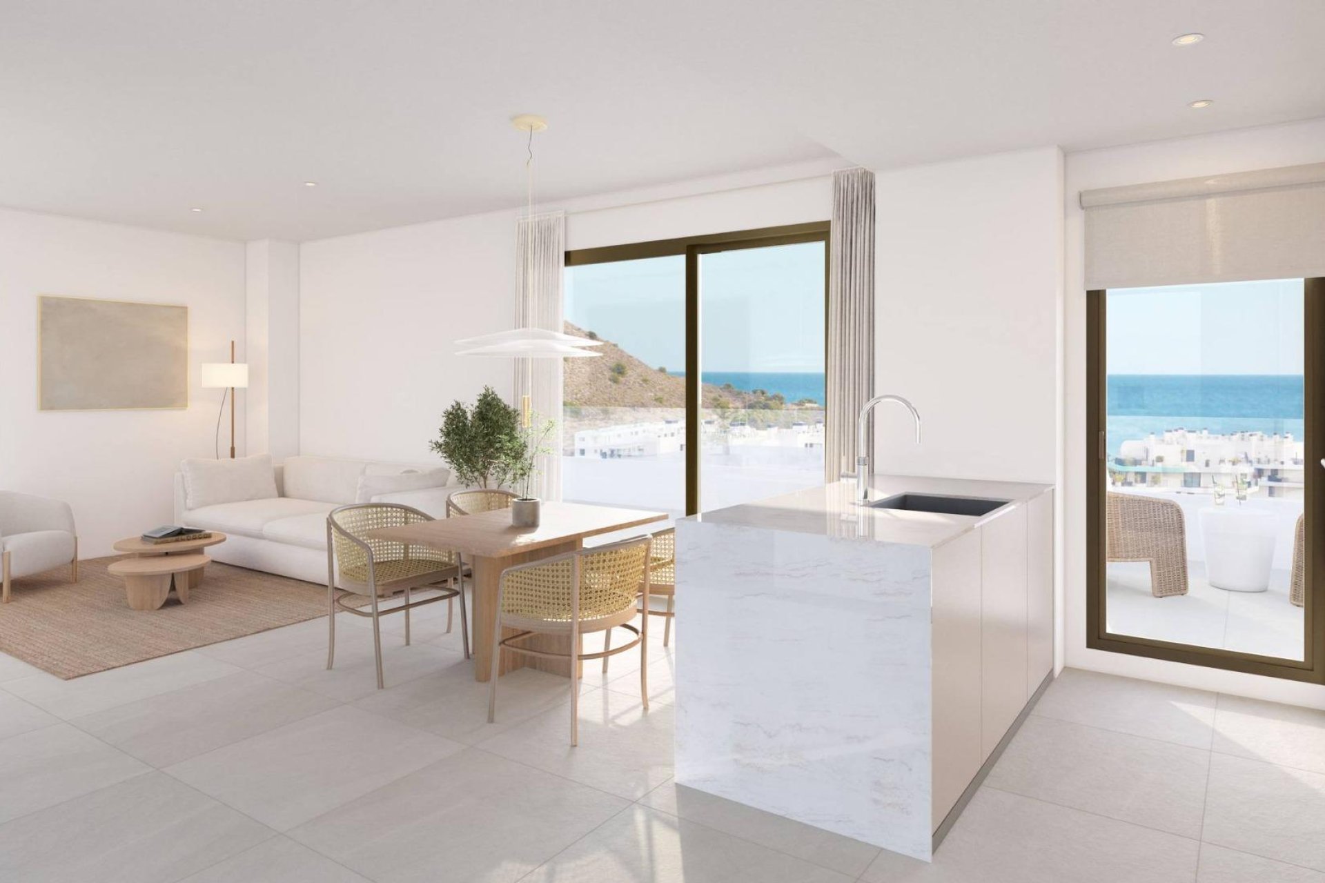 New Build - Ground floor apartment - Villajoyosa - Playa del Torres