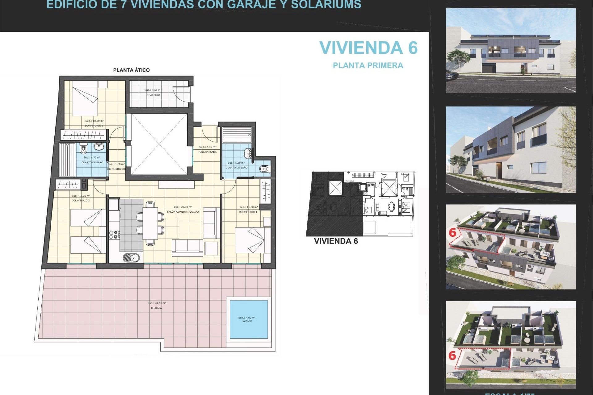 New Build - Penthouse - Pilar de la Horadada - pueblo