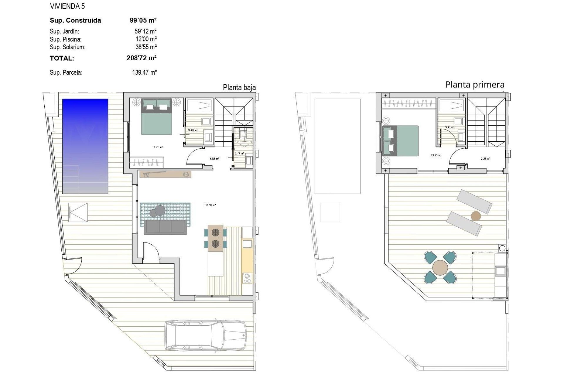 New Build - Quad House - Torre Pacheco - El Alba