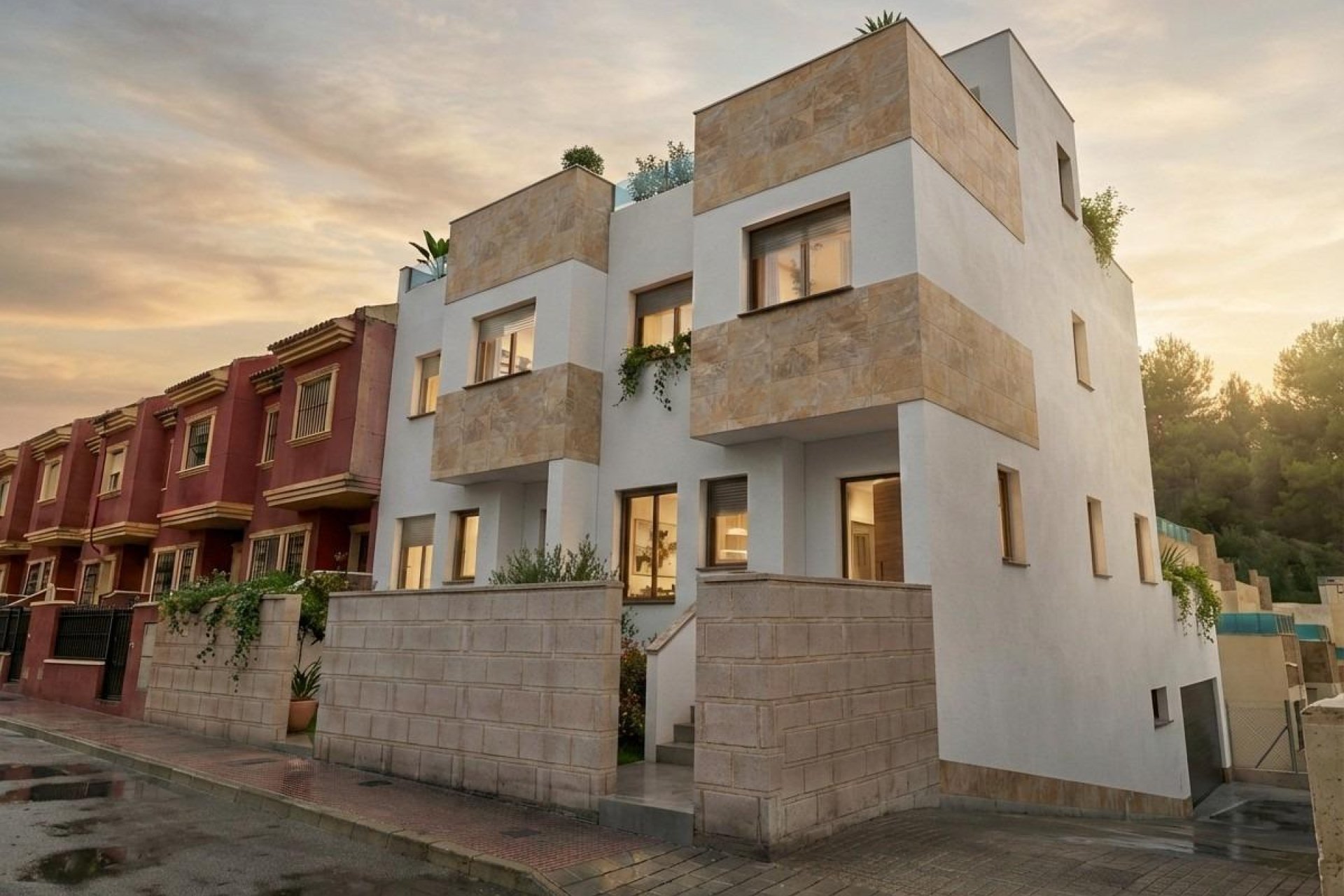 New Build - semi-detached house - Bigastro - pueblo