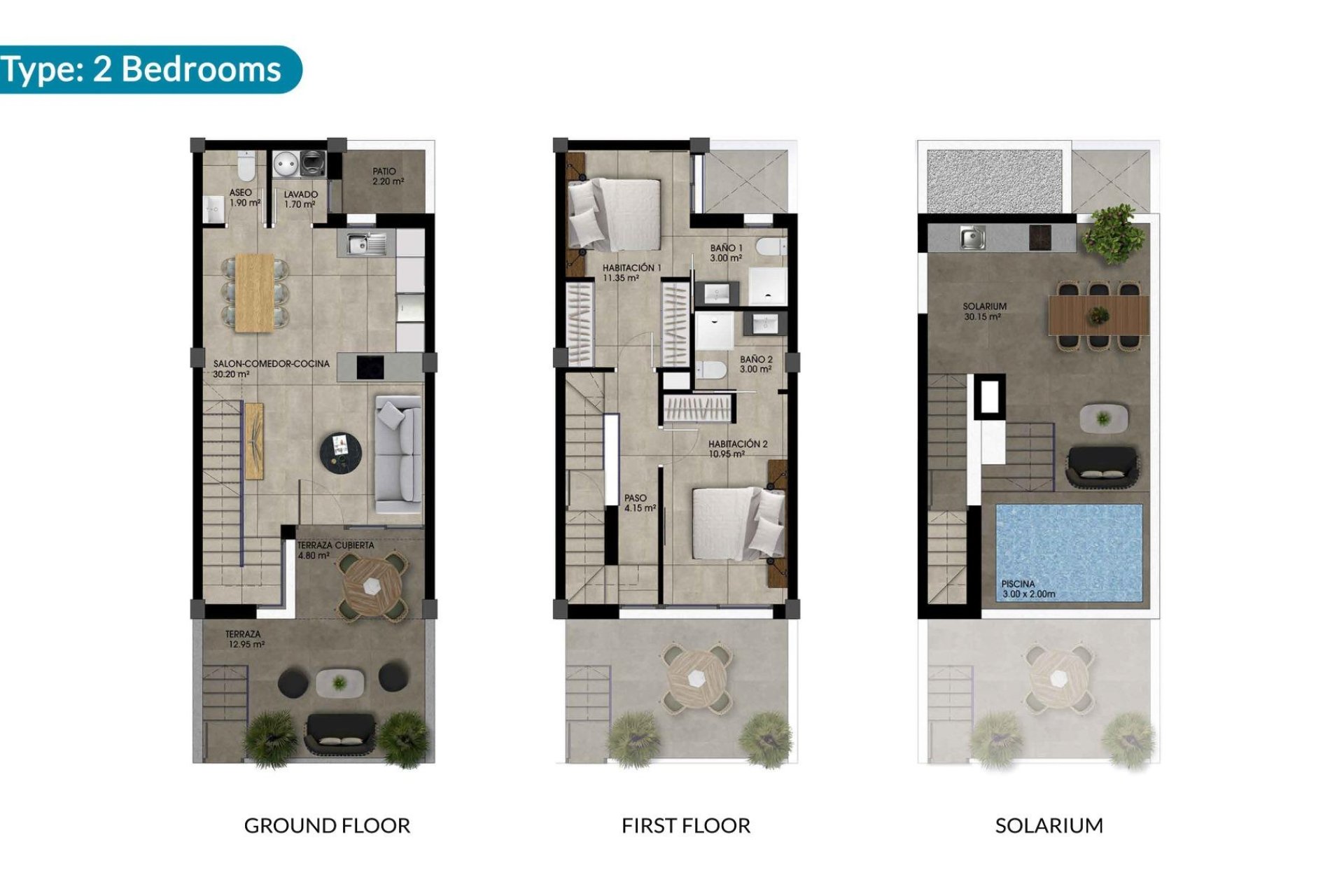 New Build - semi-detached house - Dolores - Sector 2