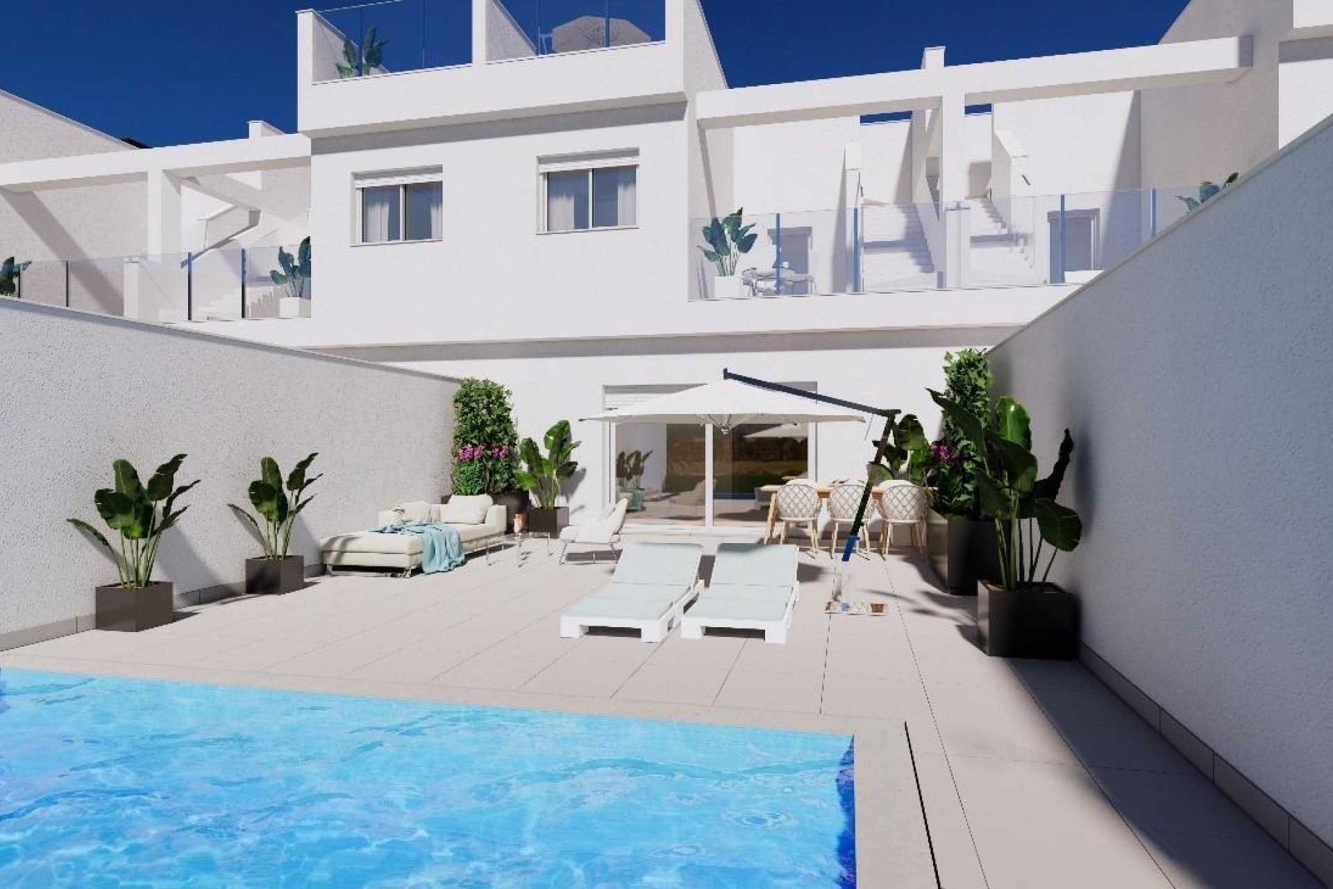 New Build - semi-detached house - Los Alcázares - Serena Golf
