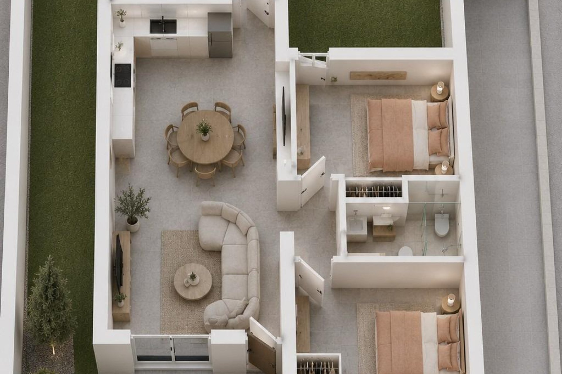 New Build - semi-detached house - Mazarron - Country Club