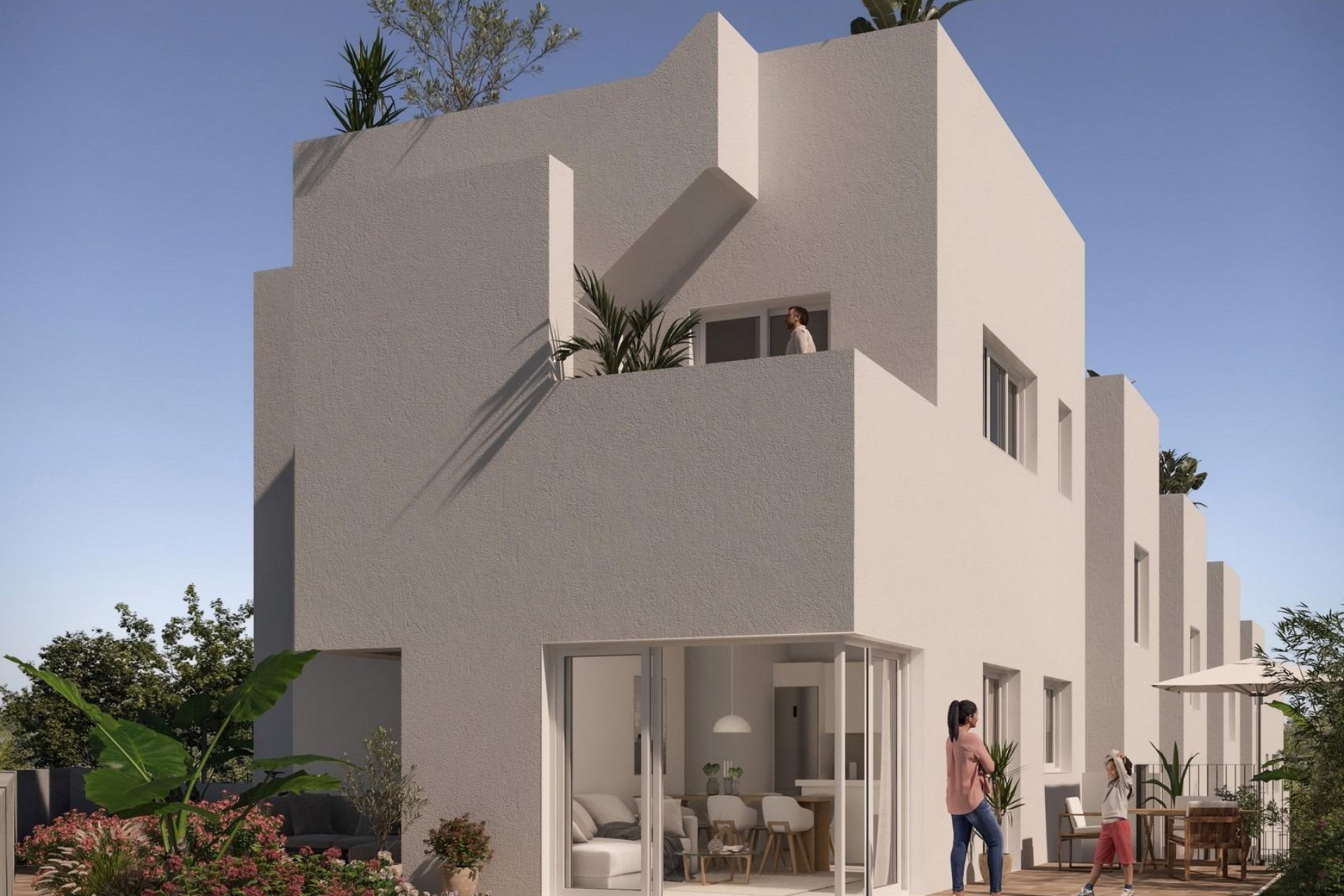 New Build - semi-detached house - Monforte del Cid - Alenda Golf