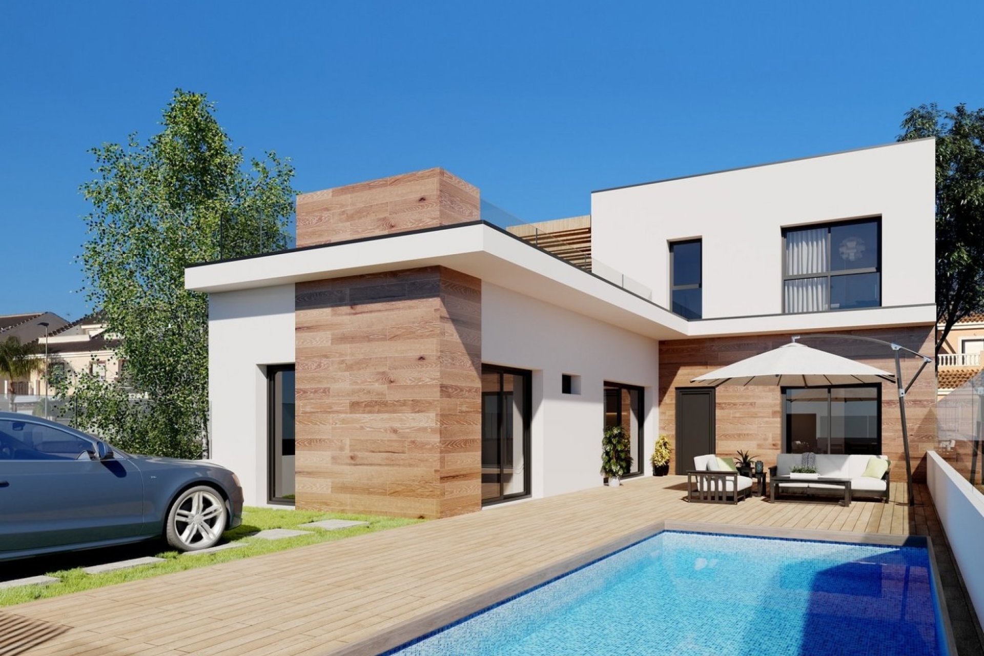 New Build - semi-detached house - San Javier - Parque del doce