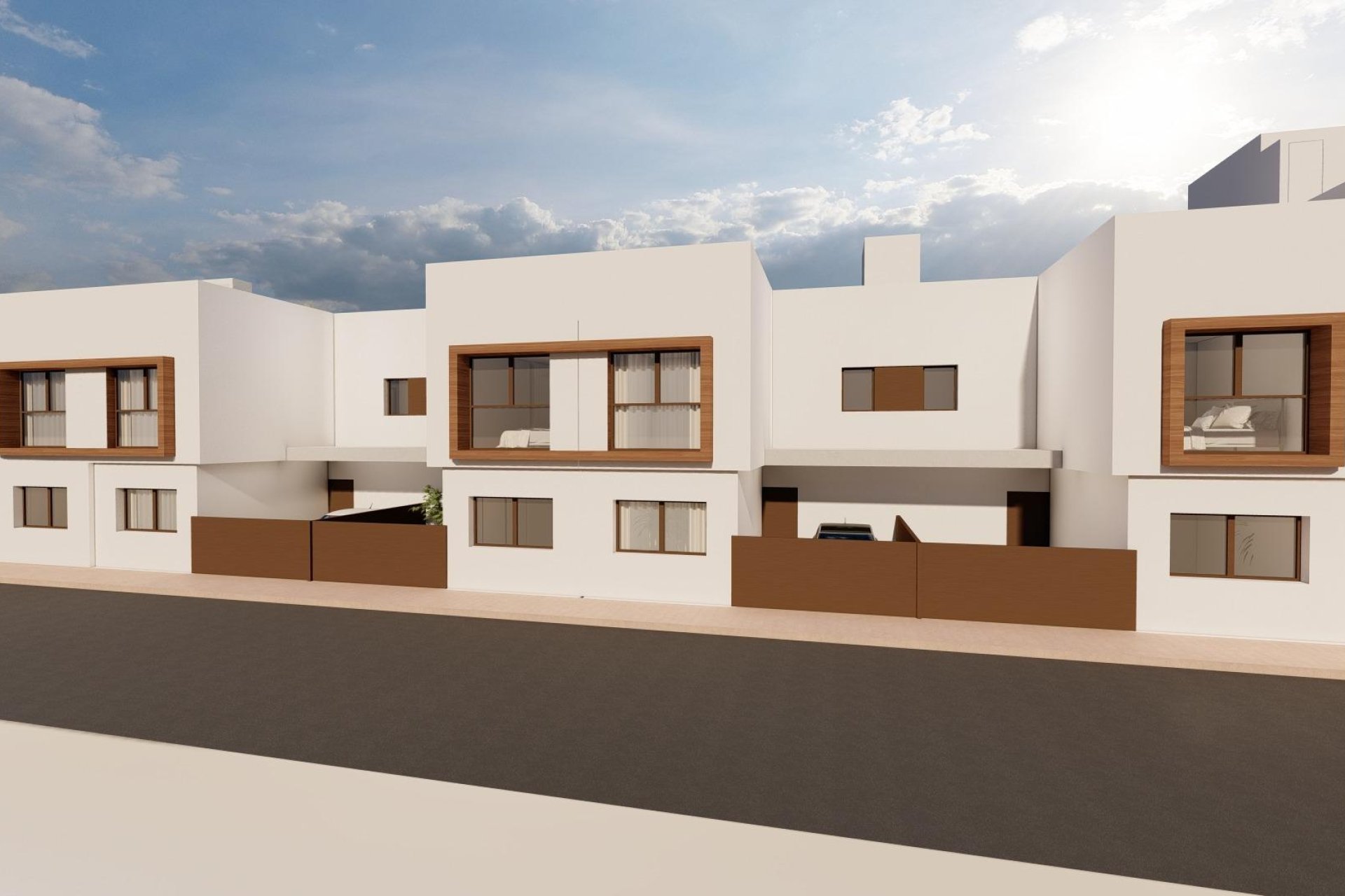 New Build - semi-detached house - San Javier - pueblo