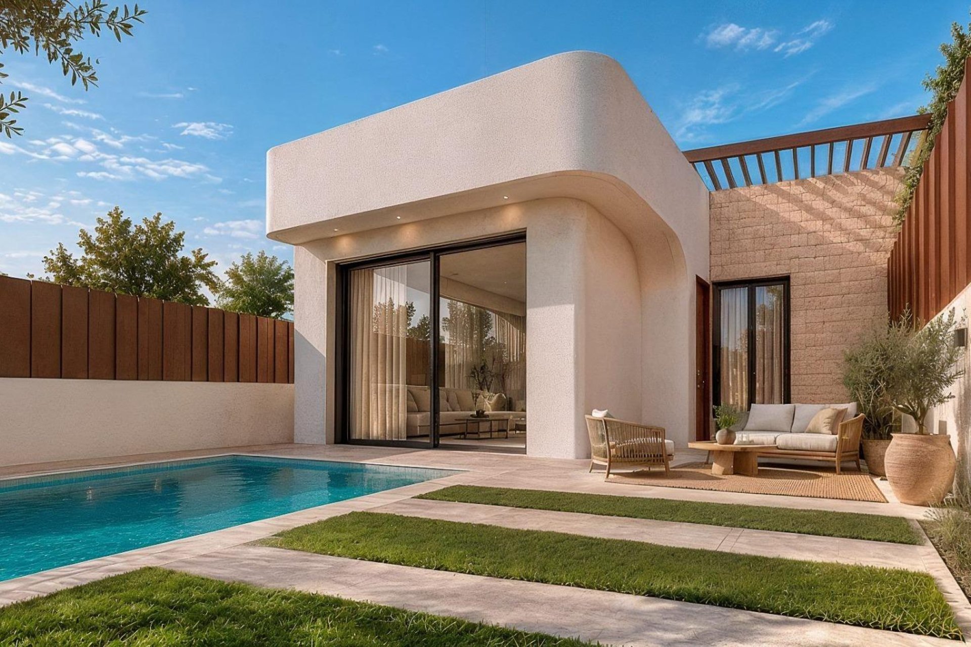 New Build - semi-detached house - San Pedro del Pinatar - Pueblo