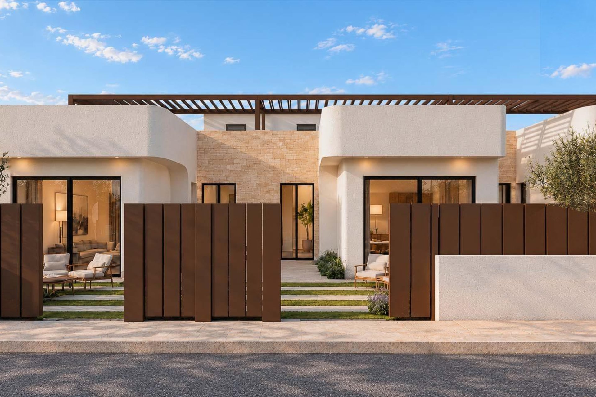 New Build - semi-detached house - San Pedro del Pinatar - Pueblo