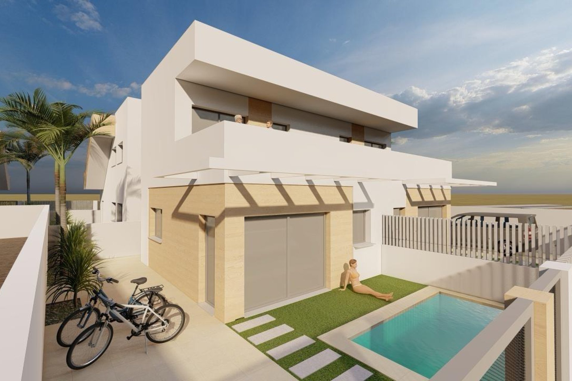 New Build - Semidetached - Puerto de Mazarron - Mar De Plata