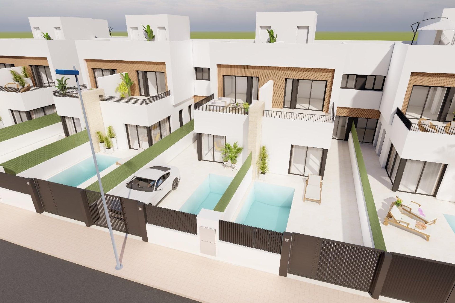 New Build - Semidetached - Santiago de la ribera - Santiago De La Ribera