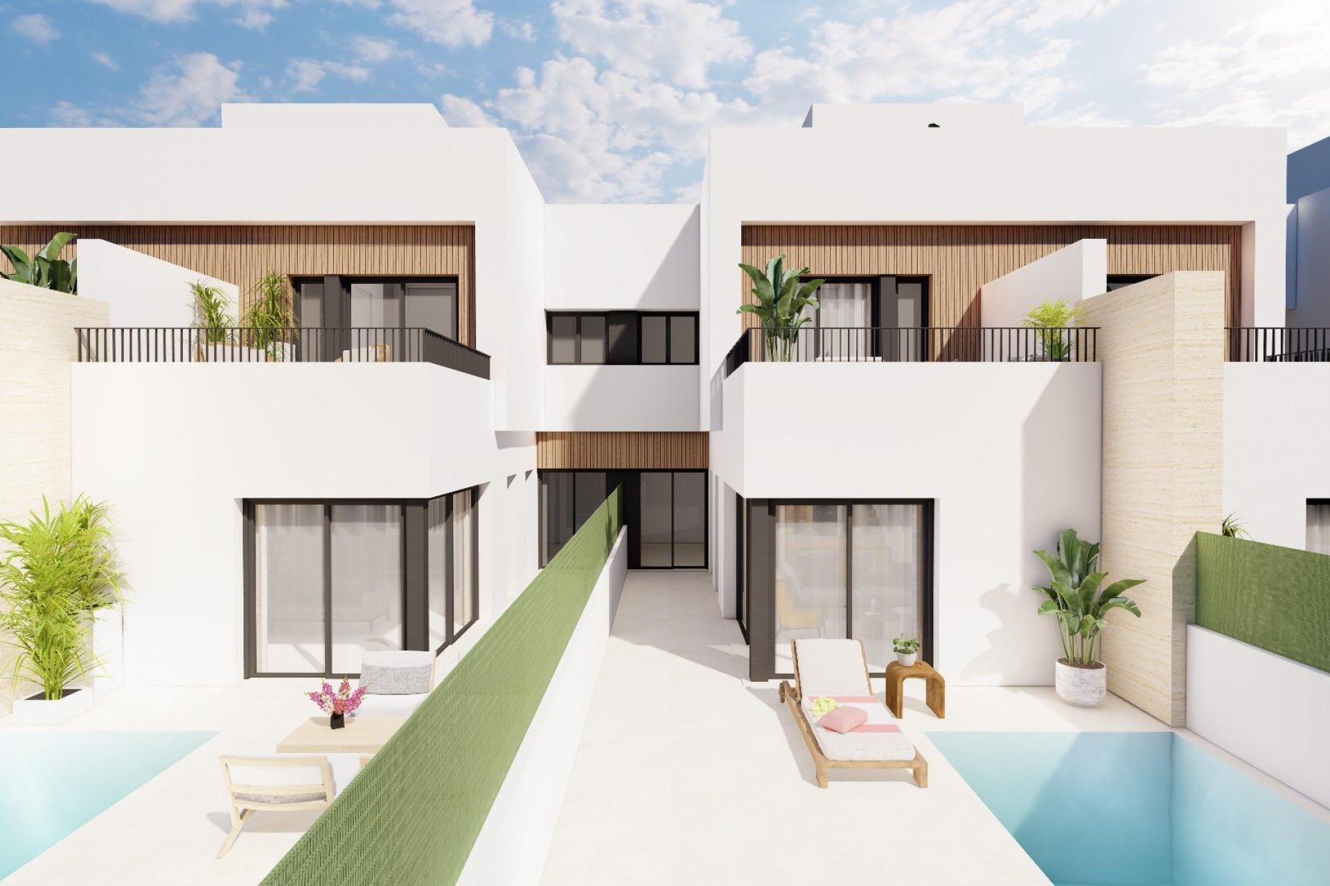 New Build - Semidetached - Santiago de la ribera - Santiago De La Ribera