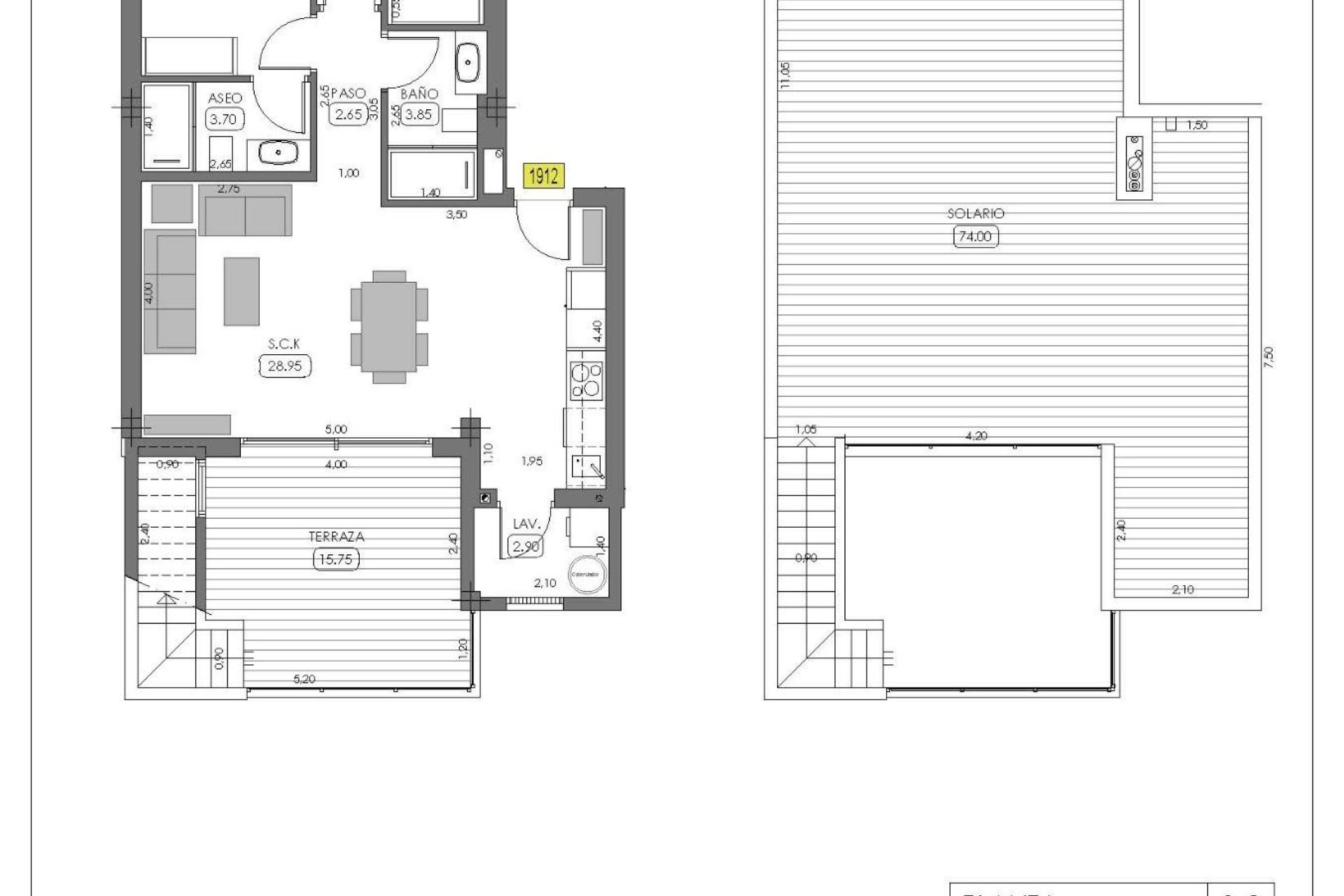 New Build - Top Floor Bungalow - Algorfa - La Finca Golf