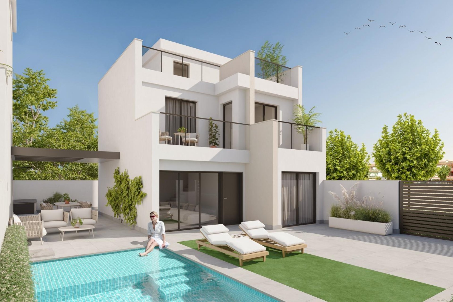 New Build - Villa - Los Alcázares - Playa la Atascadera