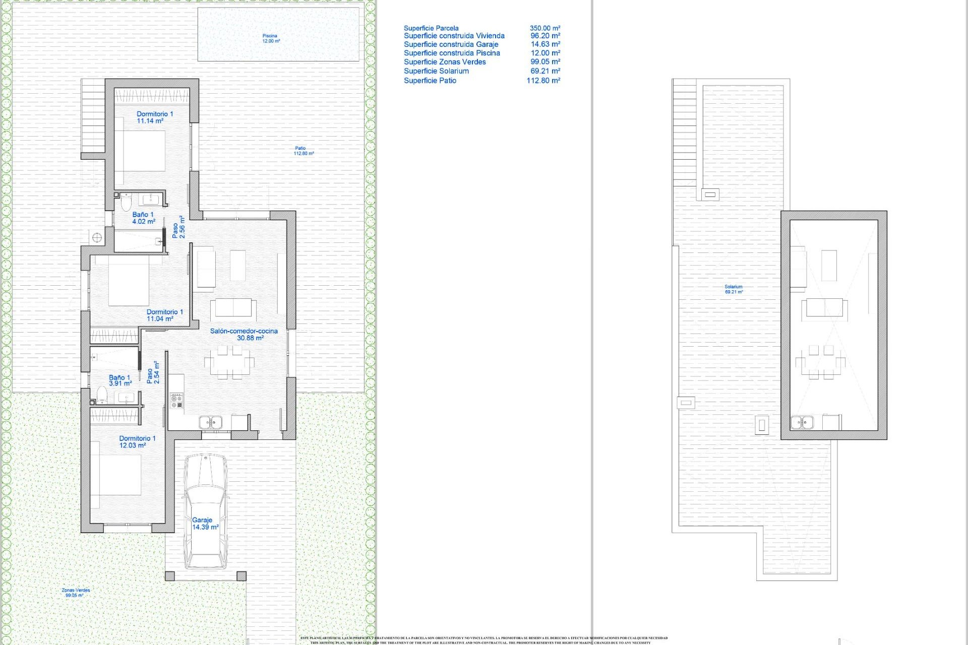 New Build - Villa - Los Alcázares - Serena Golf