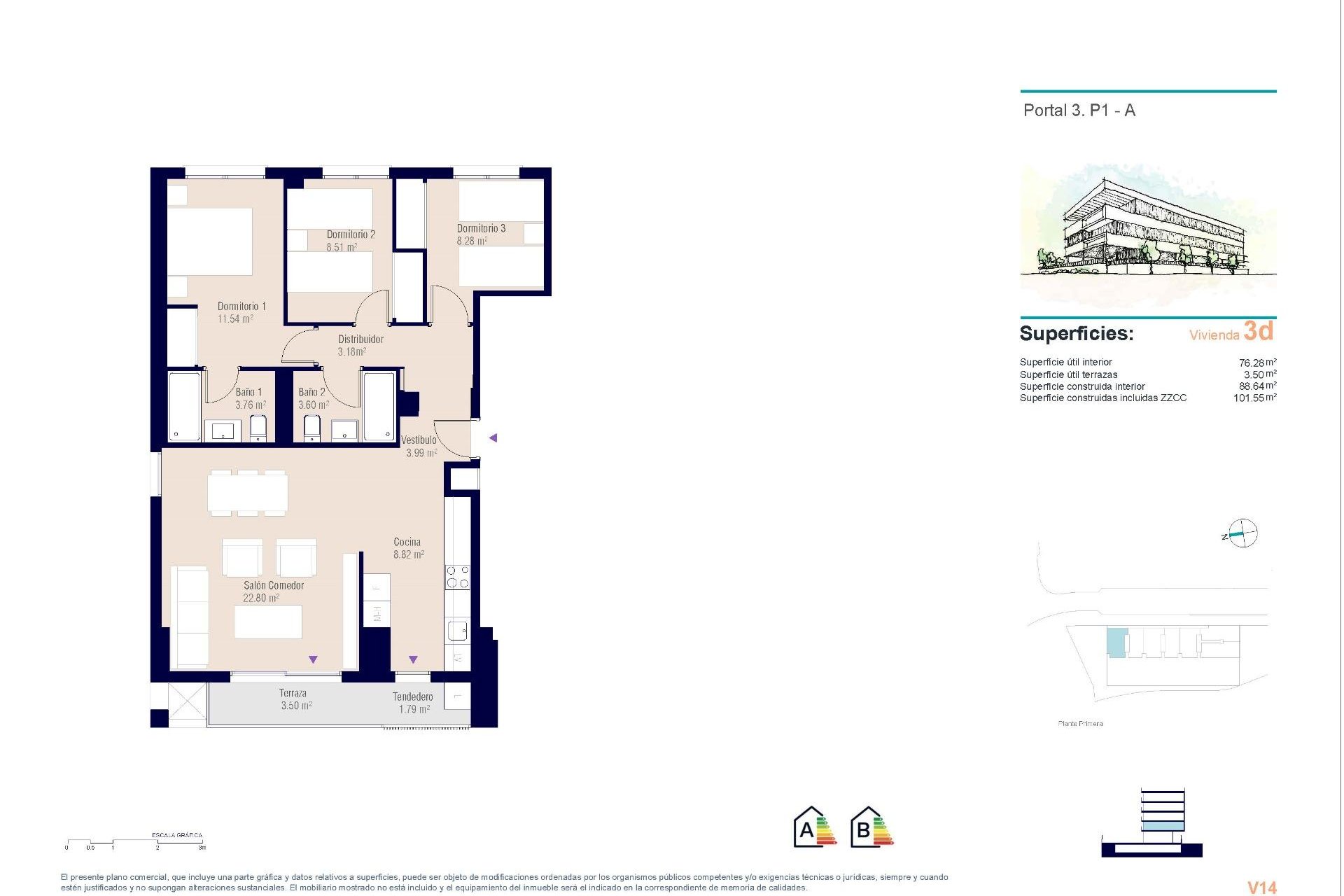 Nieuwbouw Woningen - Apartment - Alicante - San Agustín-PAU 2