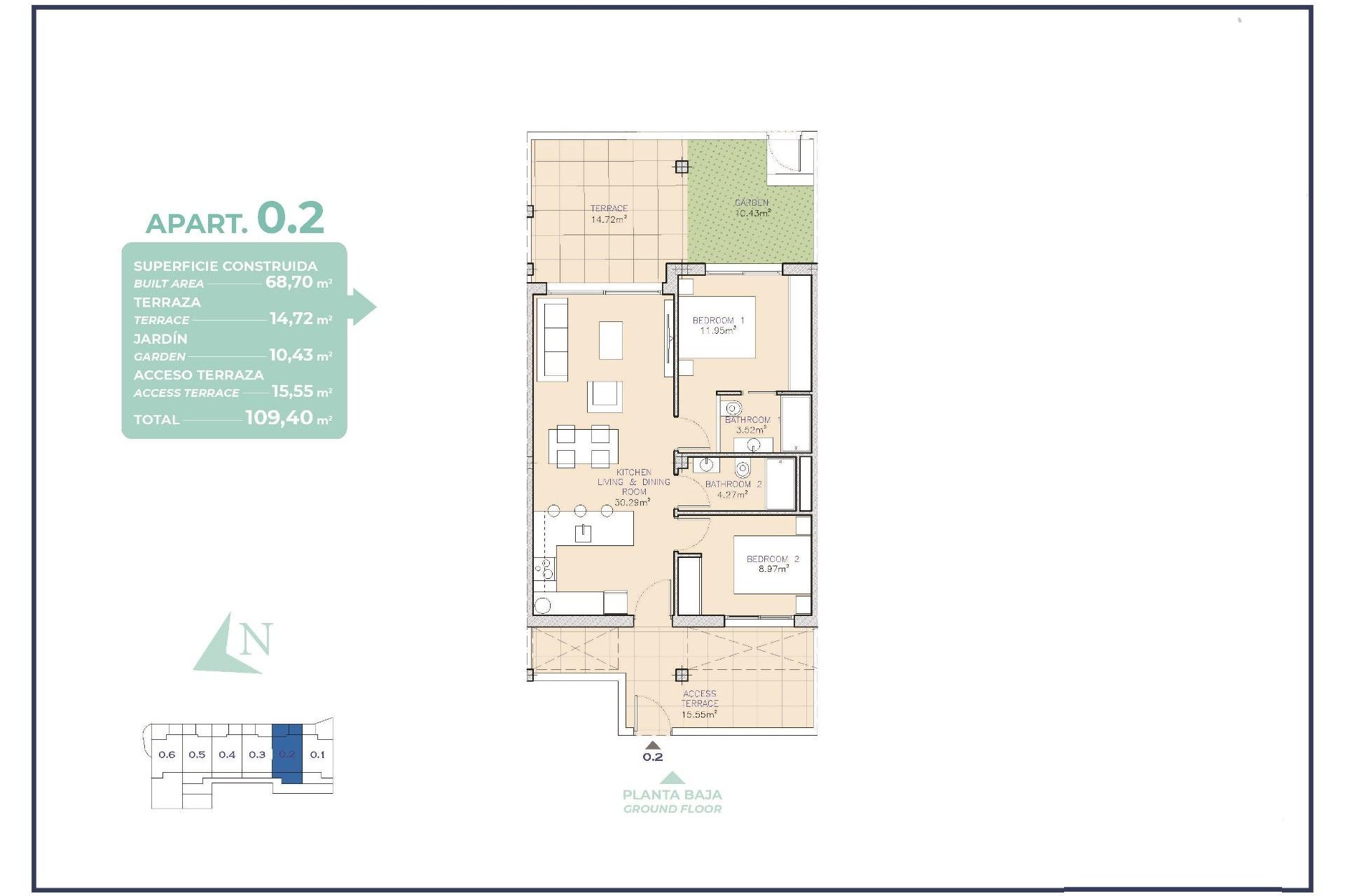 Nieuwbouw Woningen - Apartment - Los Alcázares - Serena Golf