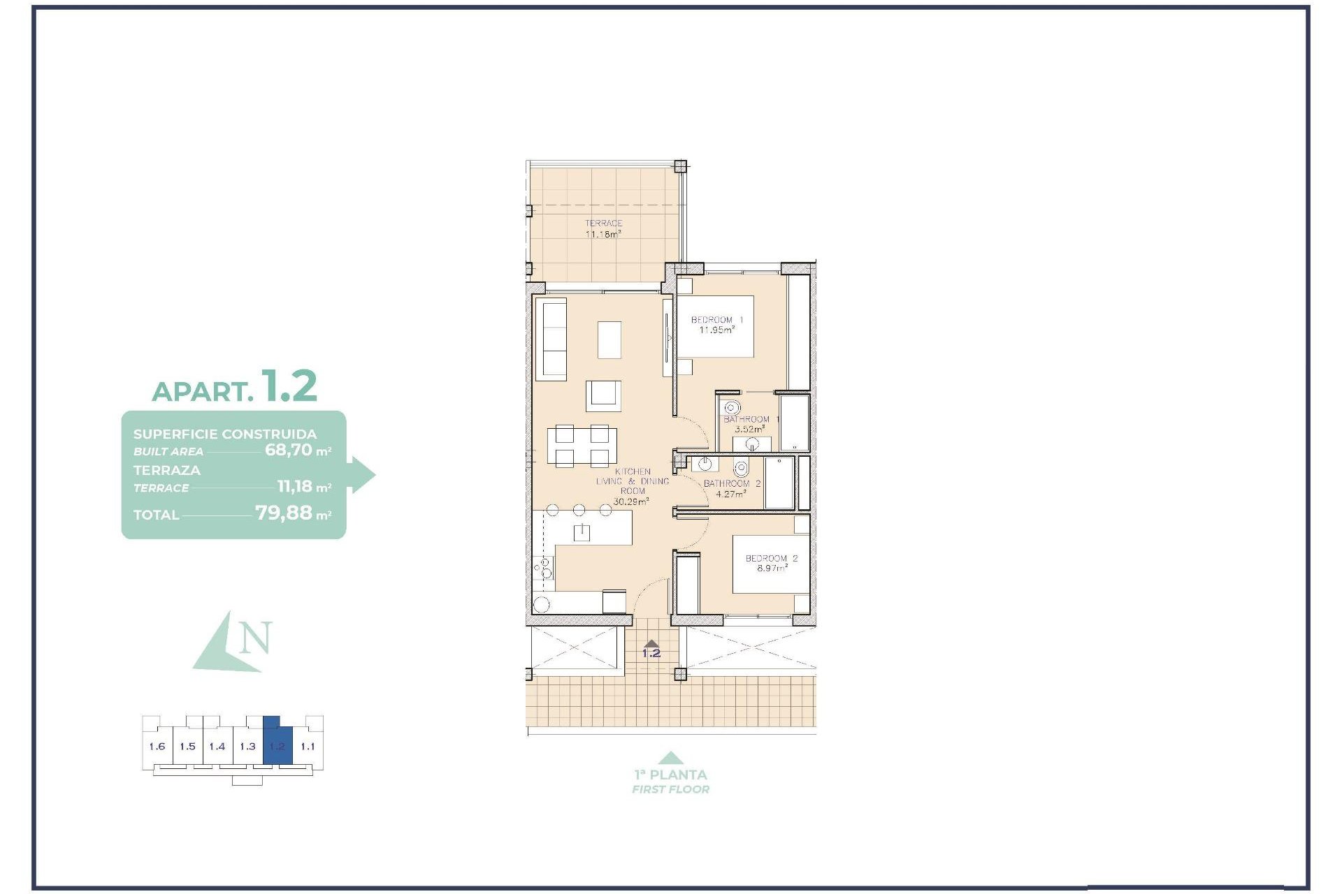 Nieuwbouw Woningen - Apartment - Los Alcázares - Serena Golf