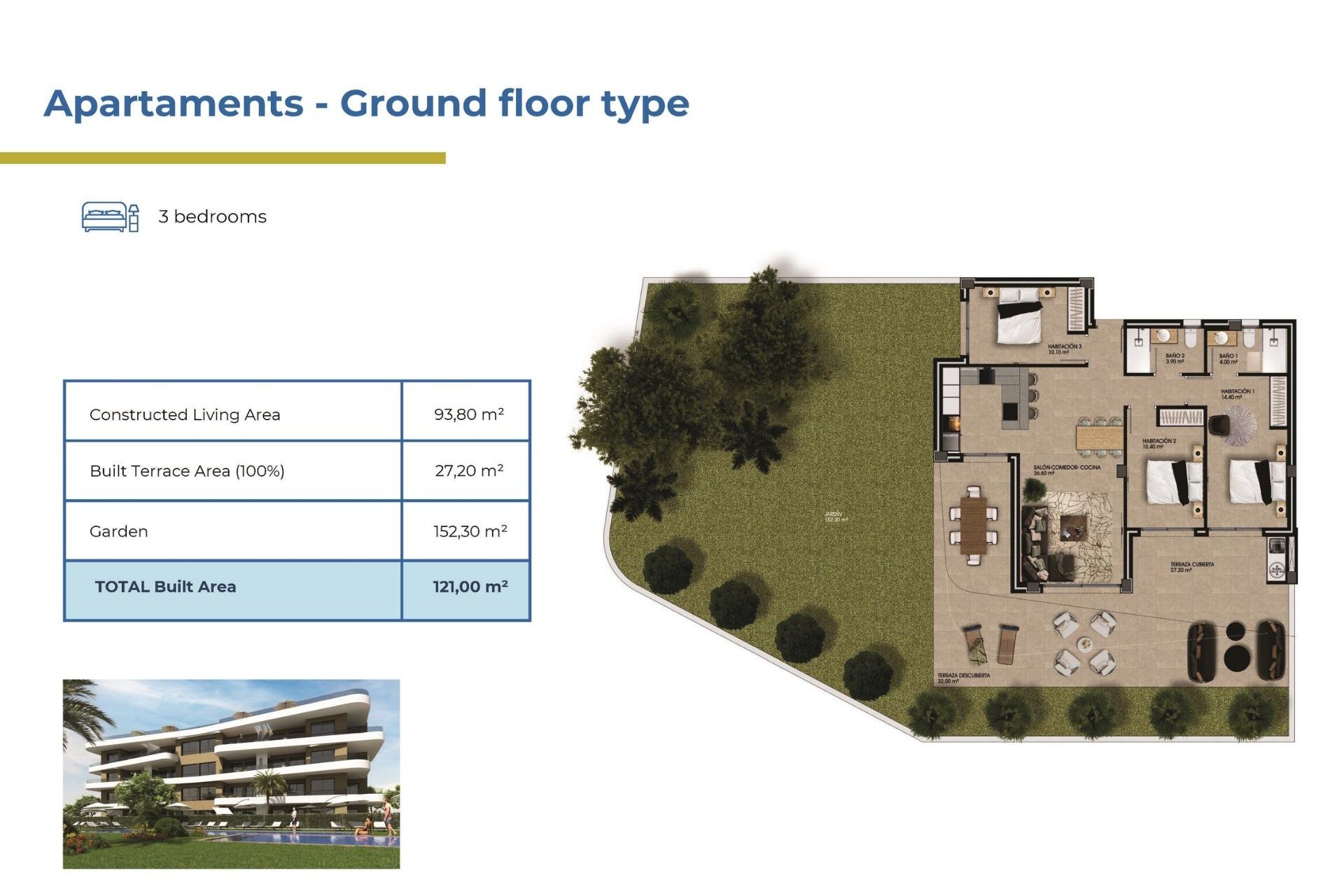 Nieuwbouw Woningen - Apartment - Orihuela Costa - La Ciñuelica