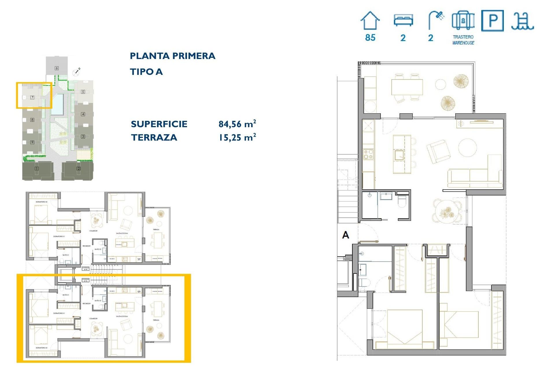 Nieuwbouw Woningen - Apartment - San Pedro del Pinatar - Pueblo