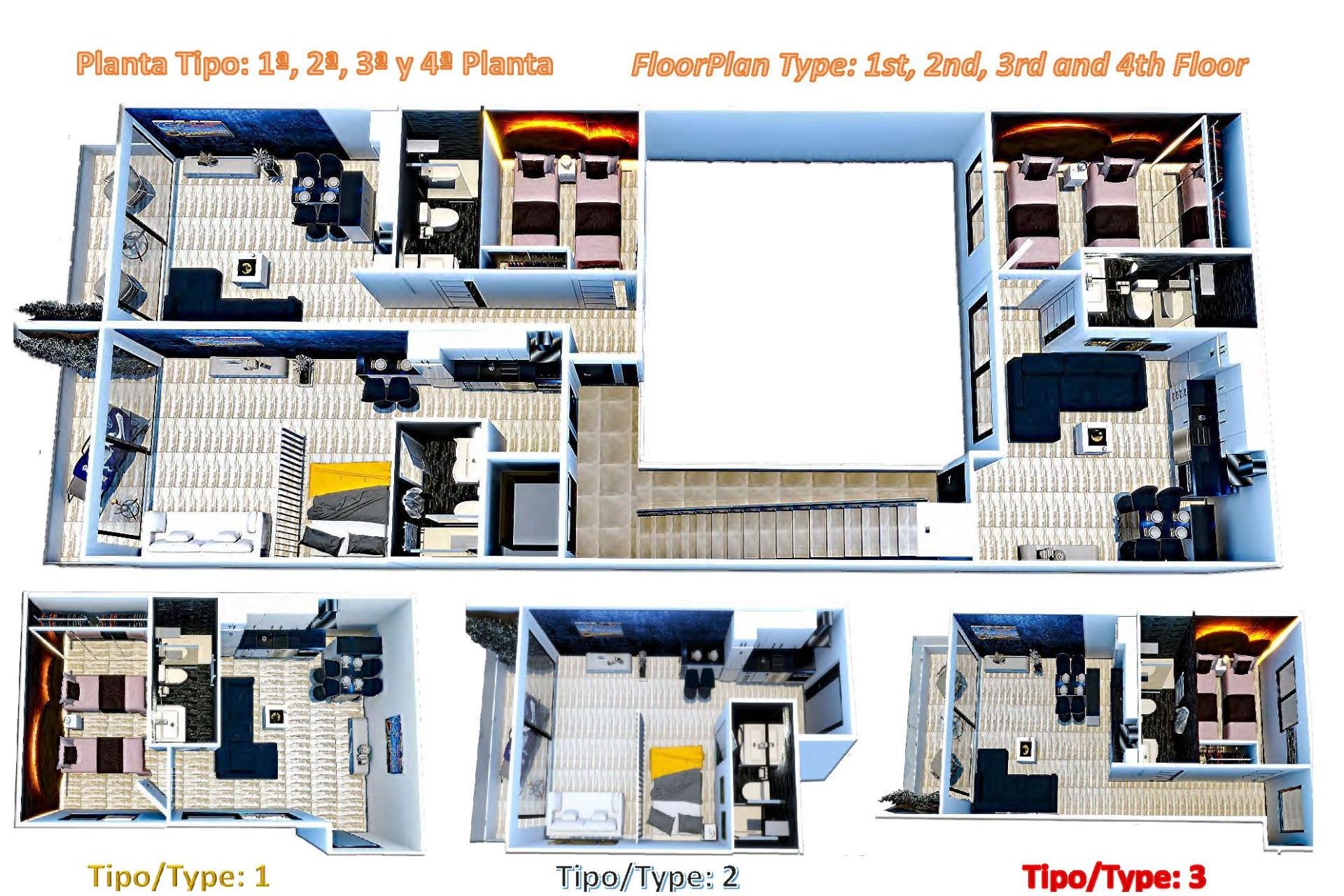 Nieuwbouw Woningen - Apartment - Torrevieja - Centro