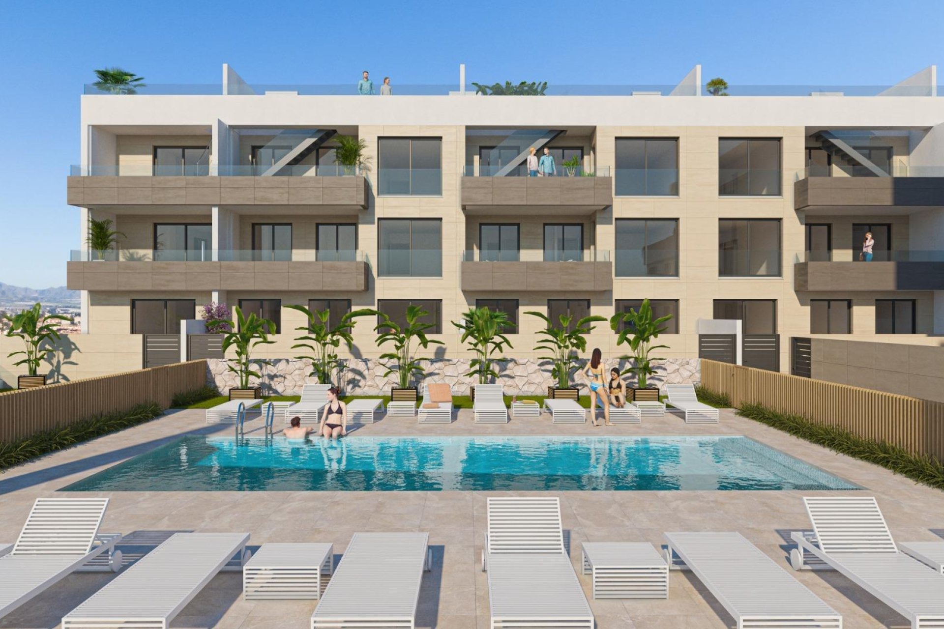 Nieuwbouw Woningen - Appartement  - Águilas - Playa del Hornillo