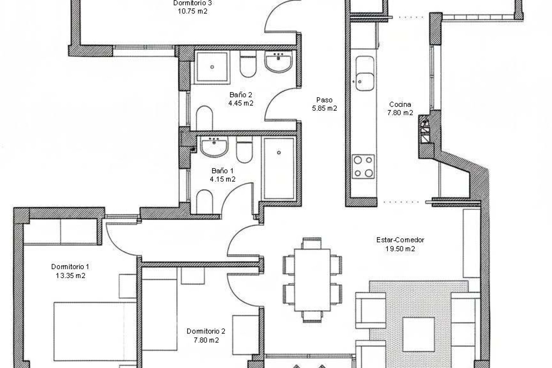 Nieuwbouw Woningen - Appartement  - Avileses - pueblo