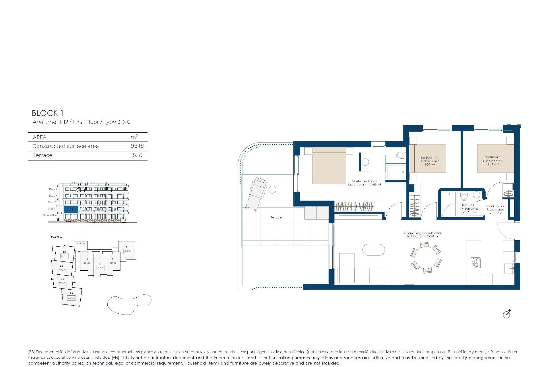 Nieuwbouw Woningen - Appartement  - Baños y Mendigo - El Valle Golf